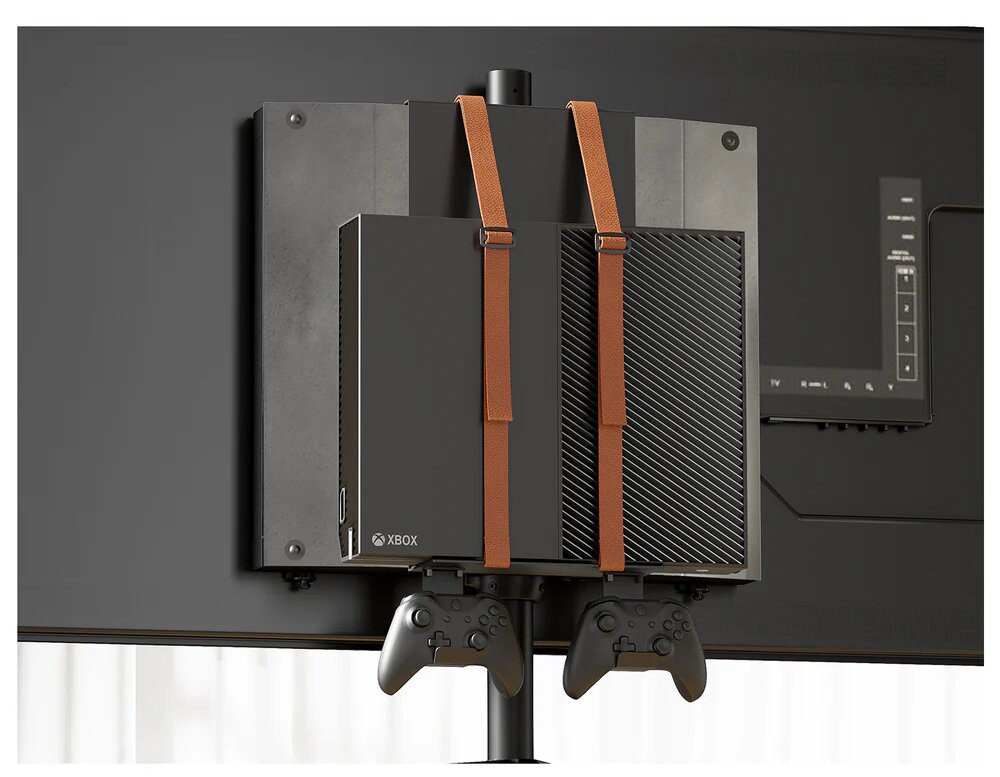 Suporte de Consolas Fitueyes Picasso Console Storage Bracket Preto-4
