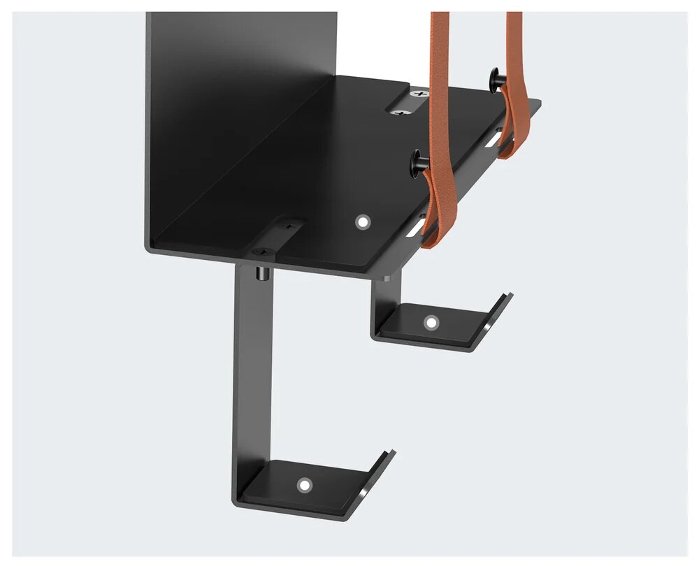 Suporte de Consolas Fitueyes Picasso Console Storage Bracket Preto-6