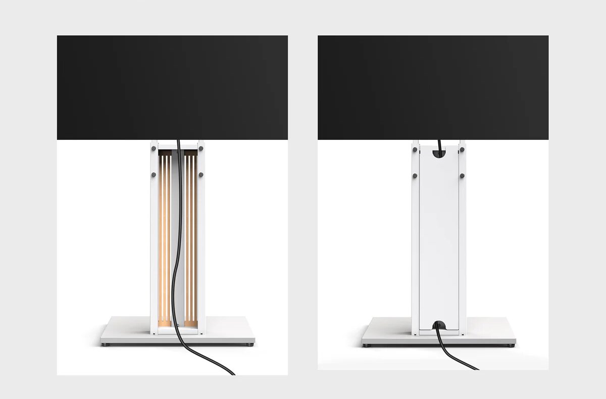 Suporte de Chão para TV Fitueyes Zen FT65 - Branco Branco-2