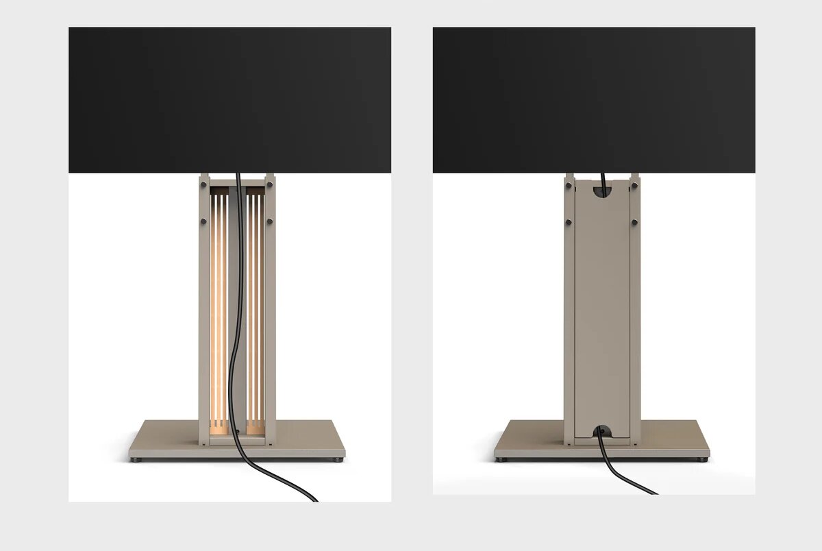 Suporte de Chão para TV Fitueyes Zen FT65 - Morandi Grey Grey-3