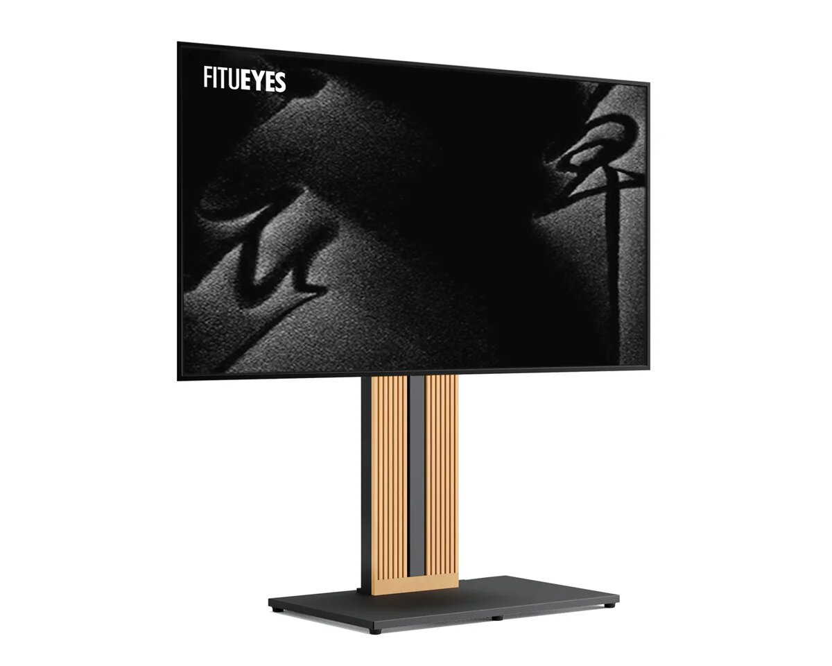 Suporte de Chão para TV Fitueyes Zen FT88 - Preto Preto-1