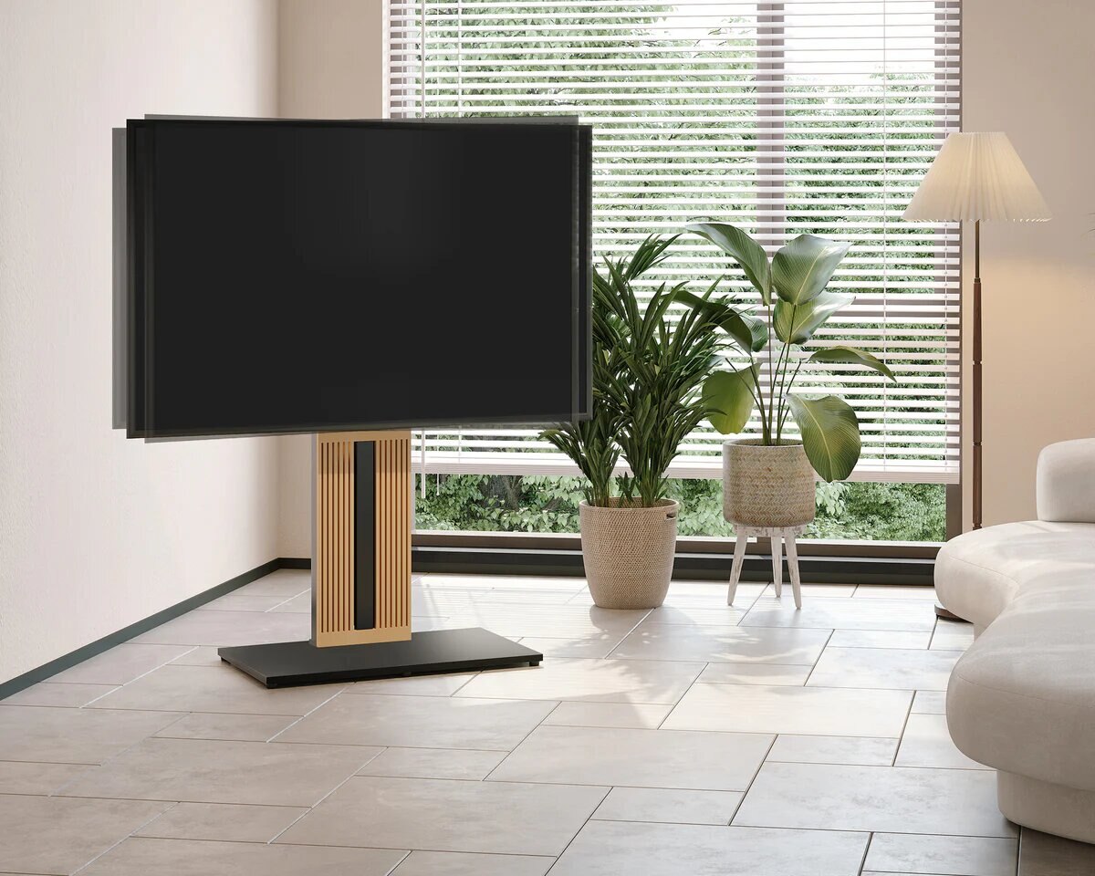 Suporte de Chão para TV Fitueyes Zen FT88 - Preto Preto-4