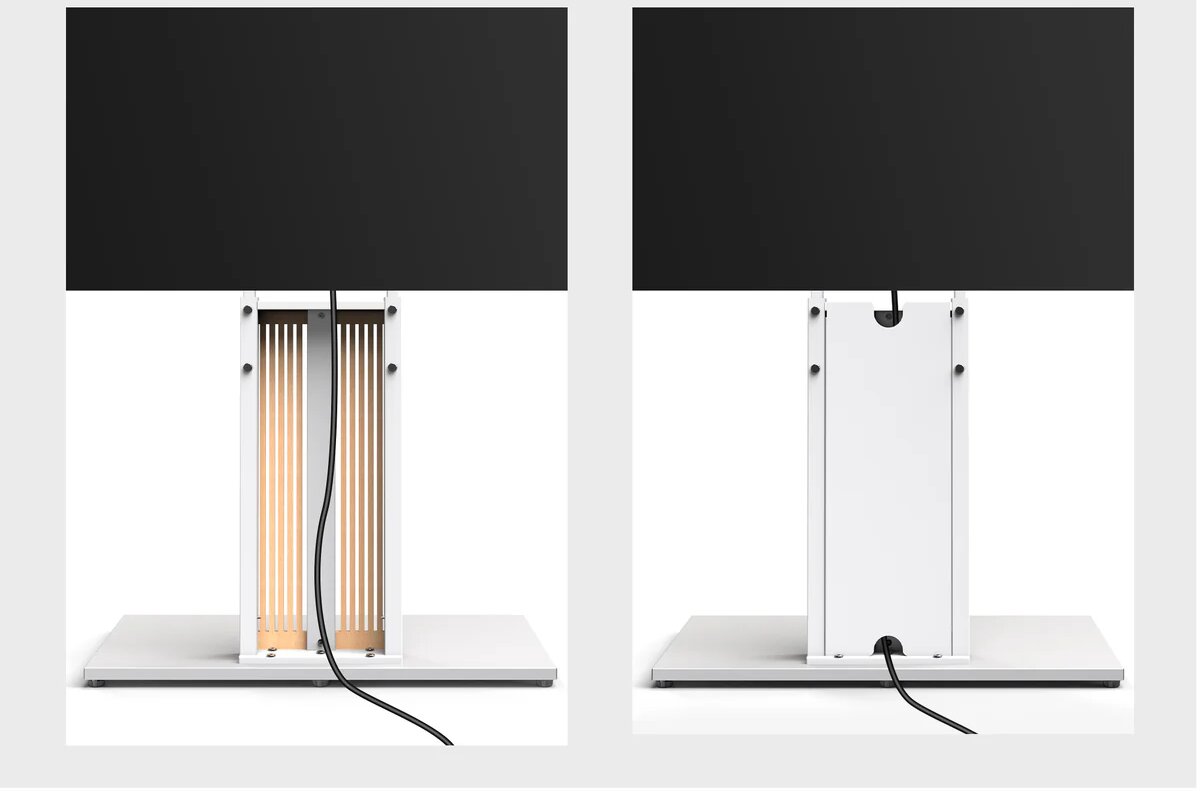 Suporte de Chão para TV Fitueyes Zen FT88 - Branco Branco-4