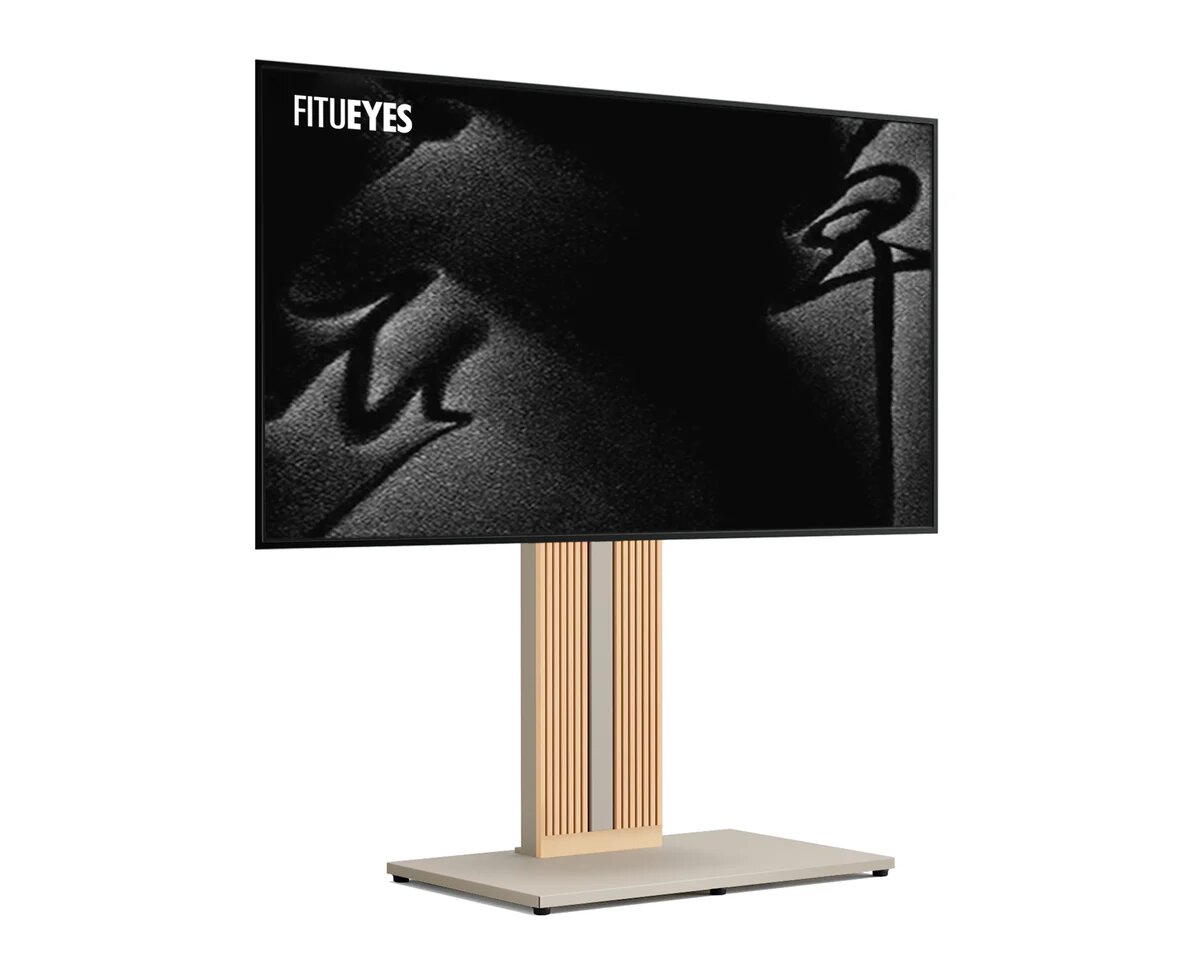 Suporte de Chão para TV Fitueyes Zen FT88 - Morandi Grey Grey-1