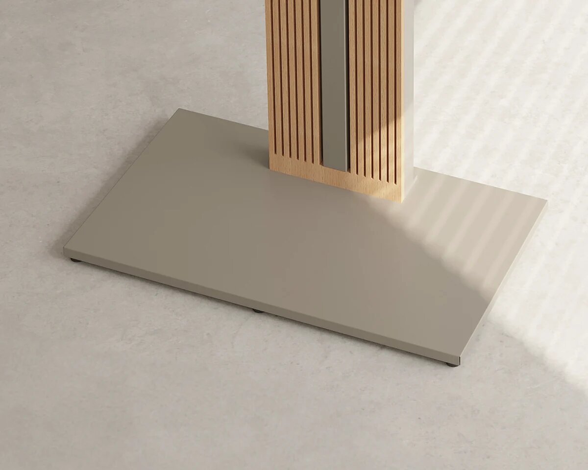 Suporte de Chão para TV Fitueyes Zen FT88 - Morandi Grey Grey-5
