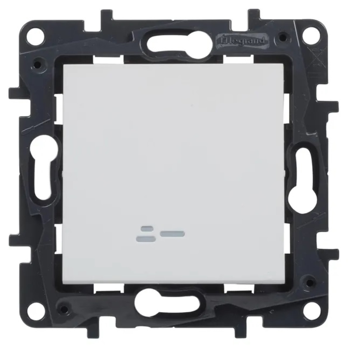 Imagem 0 de Interruptor Comutador com Led Niloé Step - Branco