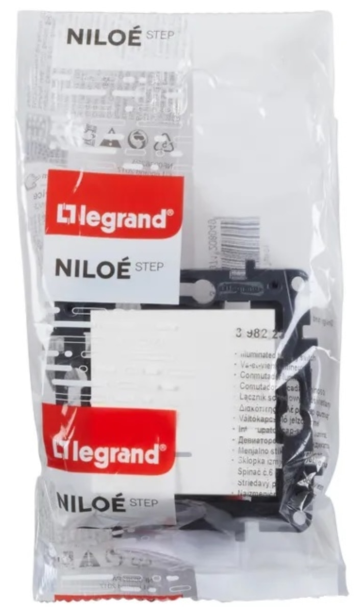 Interruptor Comutador com Led Niloé Step - Branco 3