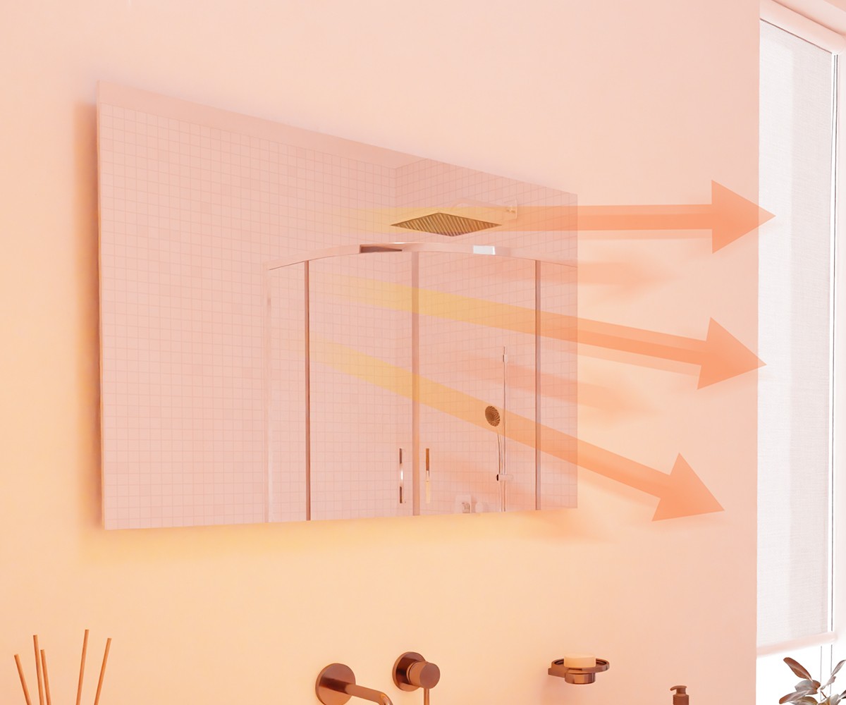 Painel Aquecedor Infravermelho Inteligente em Vidro 600 W 60x100 cm - Branco 3
