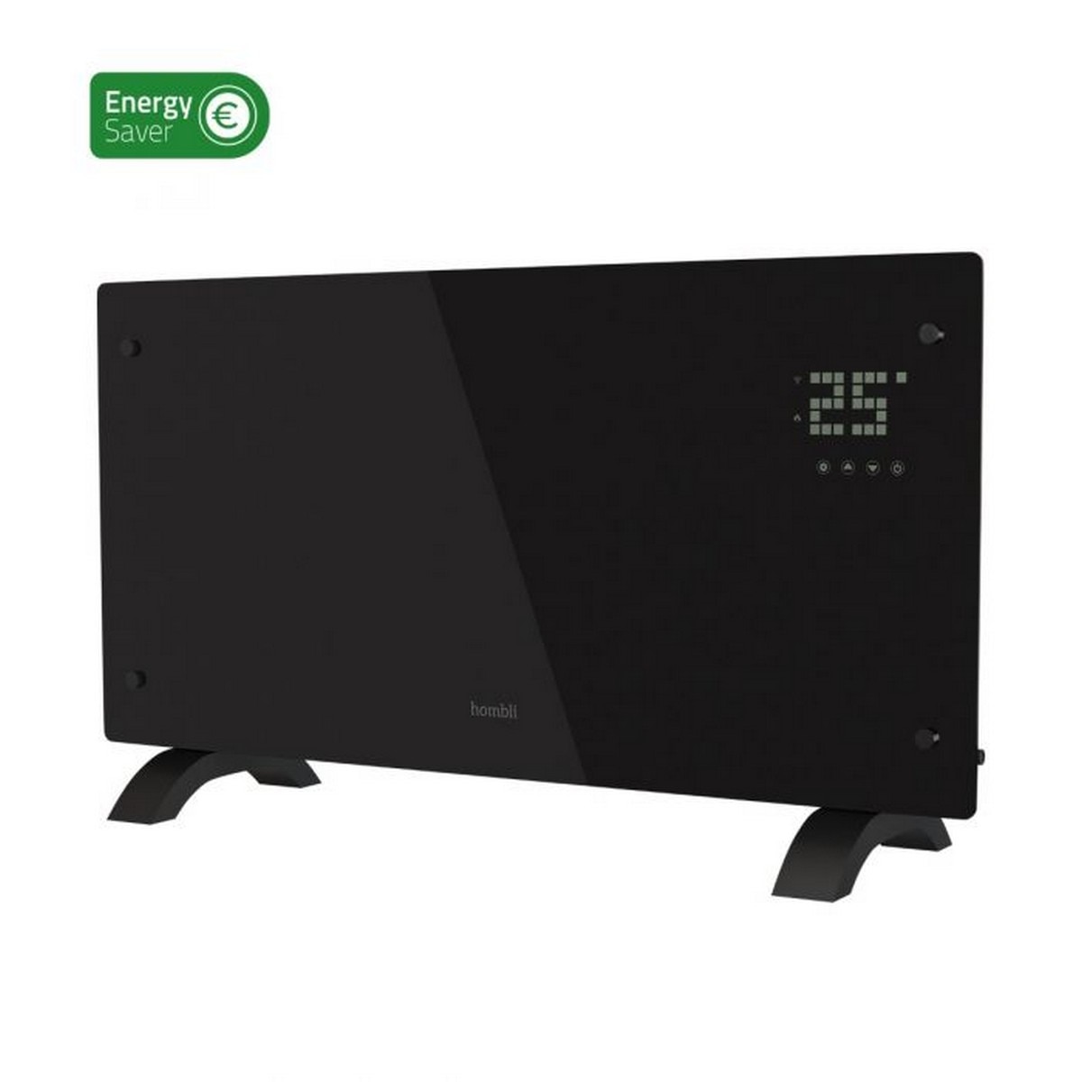 Aquecedor de Convenção Intel em Vidro 2000W - Preto 2