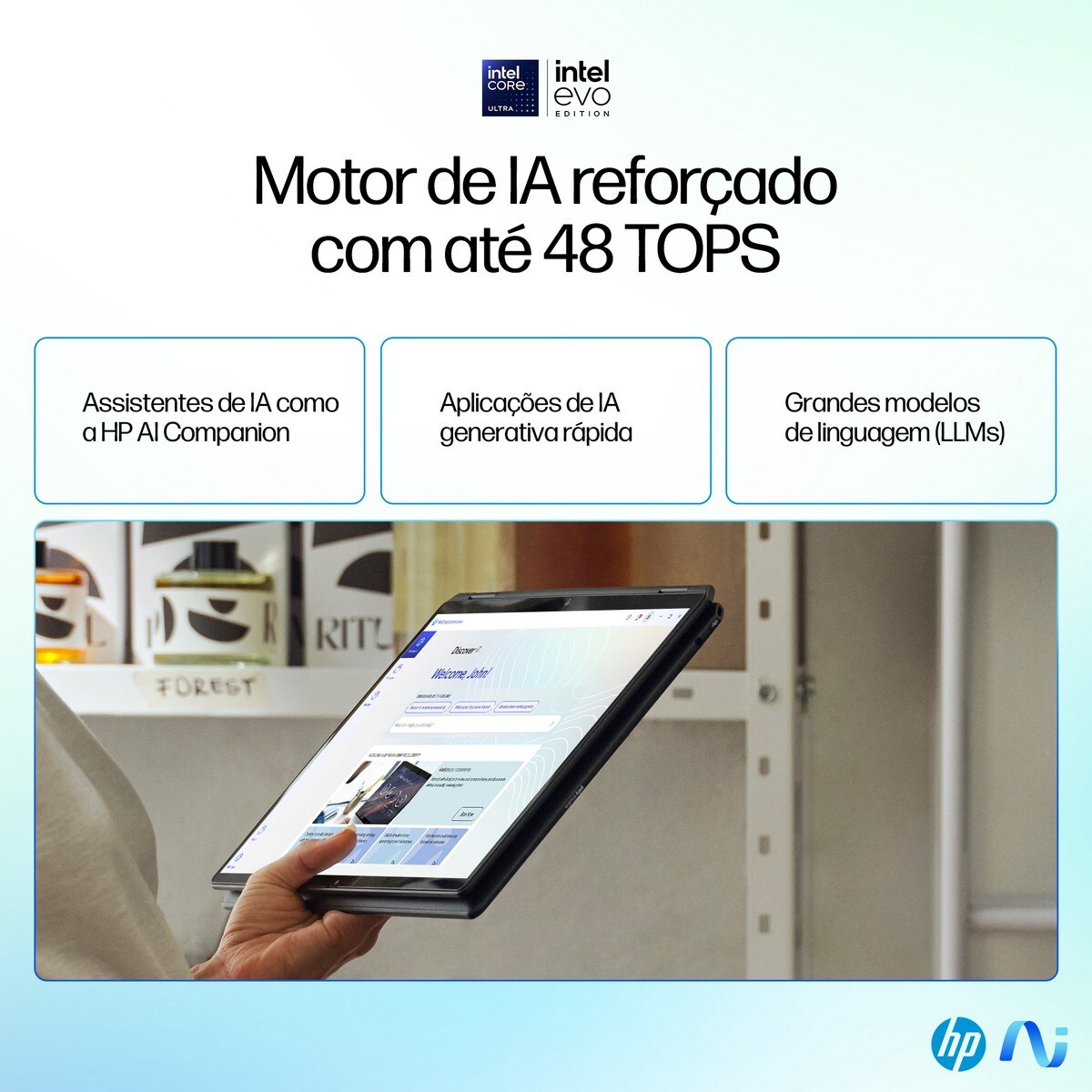 Computador Portátil HP OmniBook Ultra Flip 14-fh0006np, OLED 14", Intel® Core™ Ultra 5 226V, 16GB, 1TB SSD 4