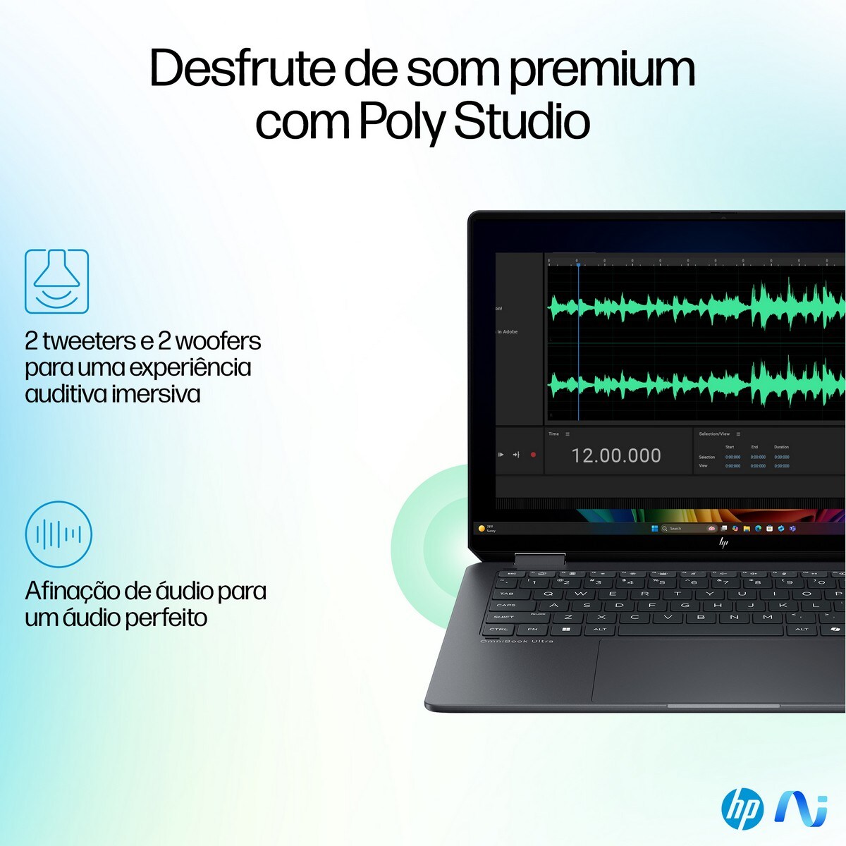 Computador Portátil HP OmniBook Ultra Flip 14-fh0006np, OLED 14", Intel® Core™ Ultra 5 226V, 16GB, 1TB SSD 11