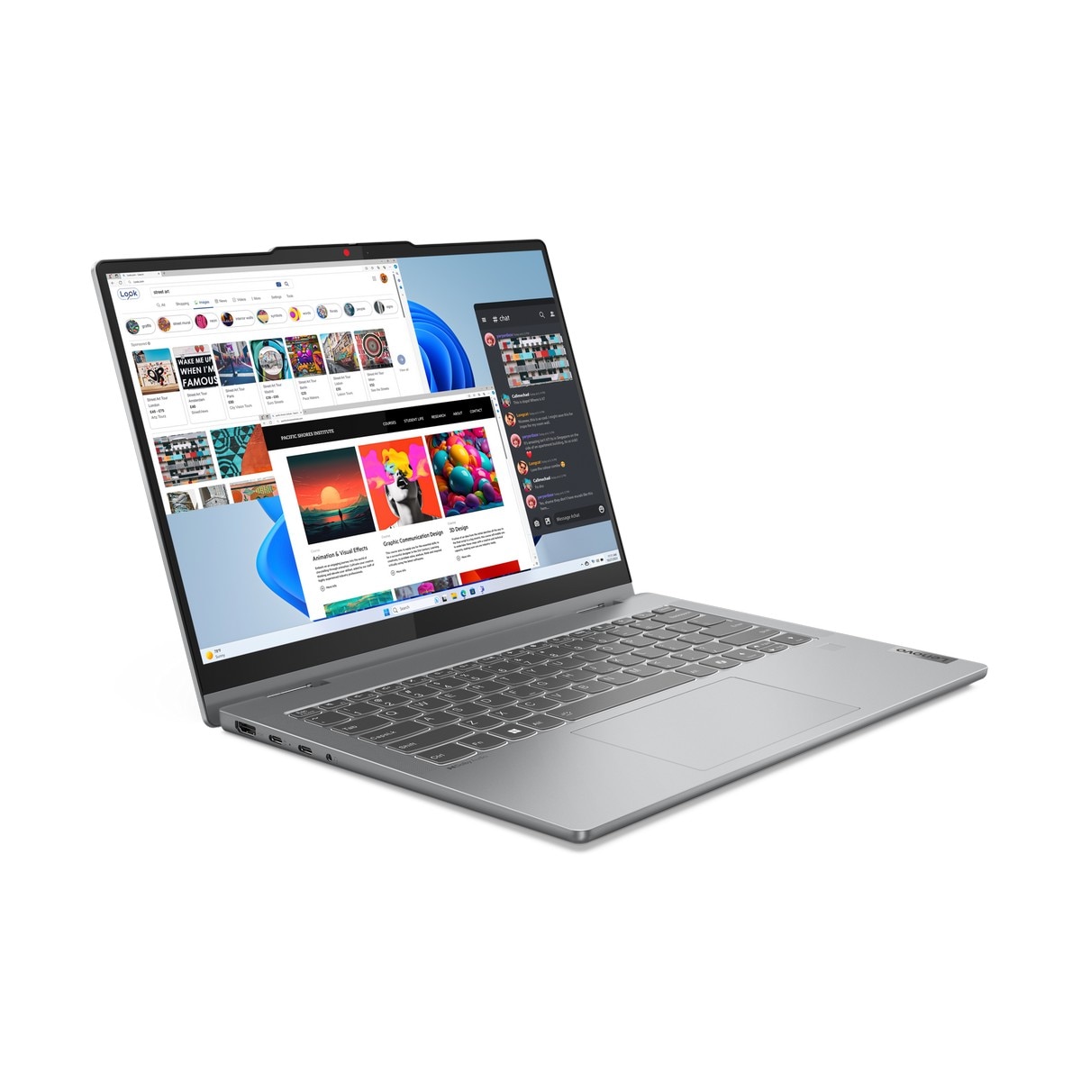 Computador Portátil 2 em 1 Lenovo IP 5 2IN1 14IRH9-868 14", WUXGA OLED, I7-13620H, RAM 16 GB, 1TB, UHDG, Windows 11 Home - Cinzento + Pen 3