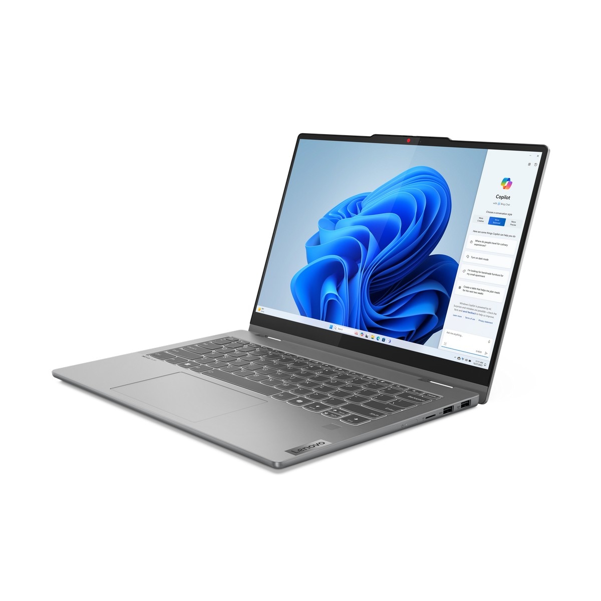 Computador Portátil 2 em 1 Lenovo IP 5 2IN1 14IRH9-868 14", WUXGA OLED, I7-13620H, RAM 16 GB, 1TB, UHDG, Windows 11 Home - Cinzento + Pen 4