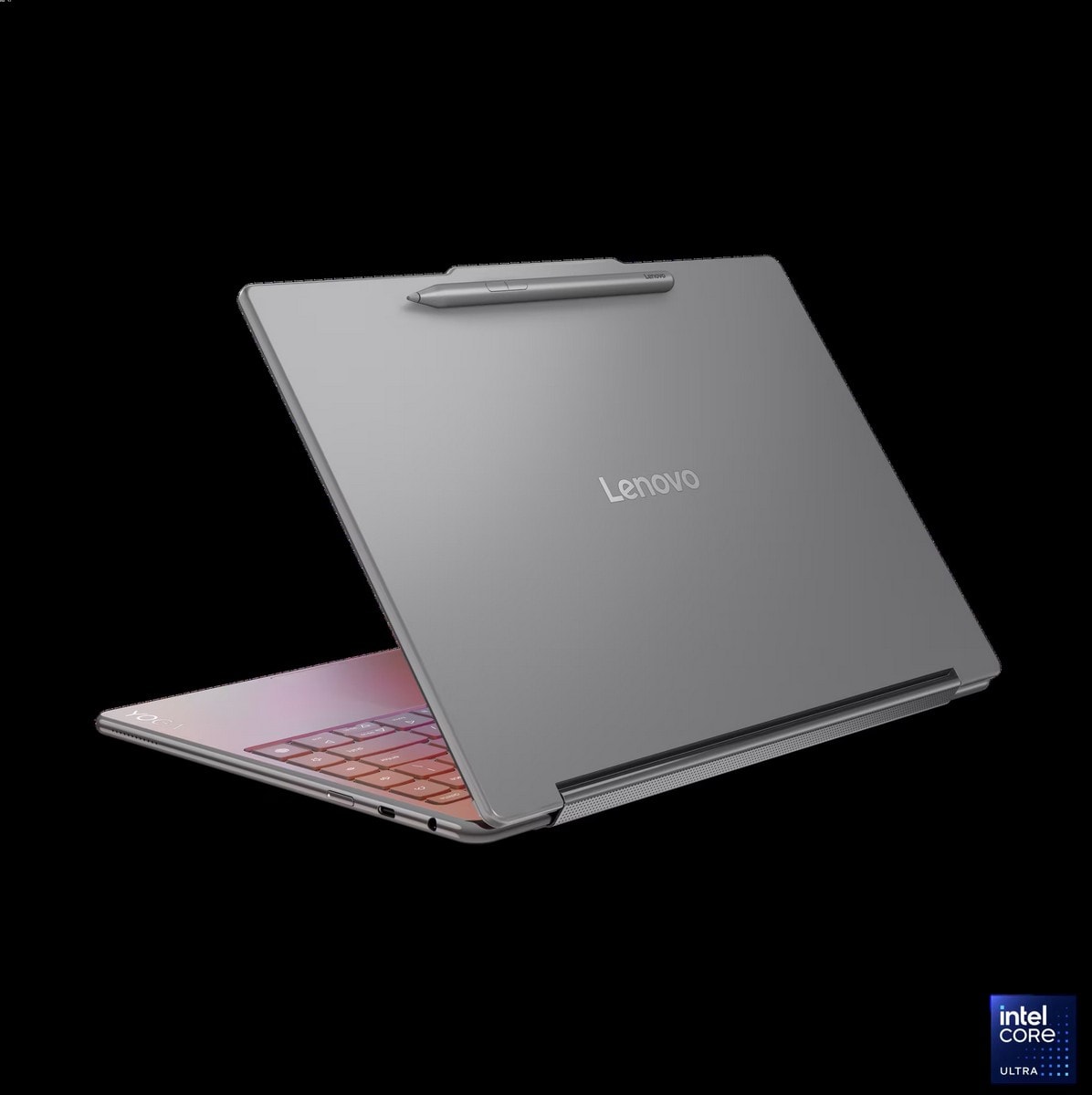 Computador Portátil 2 em 1 Lenovo C+ YOGA 9 2-IN-1 14ILL10-507 14", 4K OLED, U7-258V, RAM 32 GB, 1TB, ARC, W11H - Cinzento + PEN + MOUSE + SLEEVE AURA 2