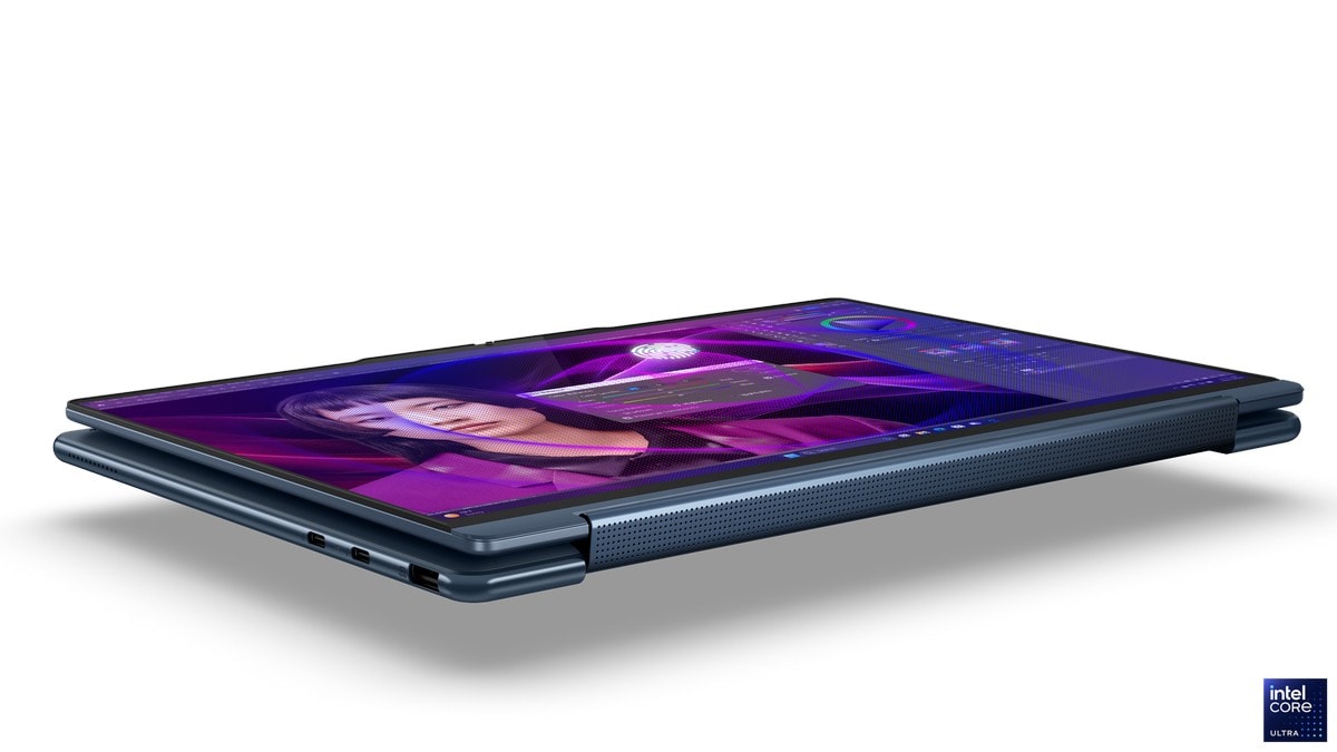 Computador Portátil 2 em 1 Lenovo C+ YOGA 9 2-IN-1 14ILL10-507 14", 4K OLED, U7-258V, RAM 32 GB, 1TB, ARC, W11H - Cinzento + PEN + MOUSE + SLEEVE AURA 19