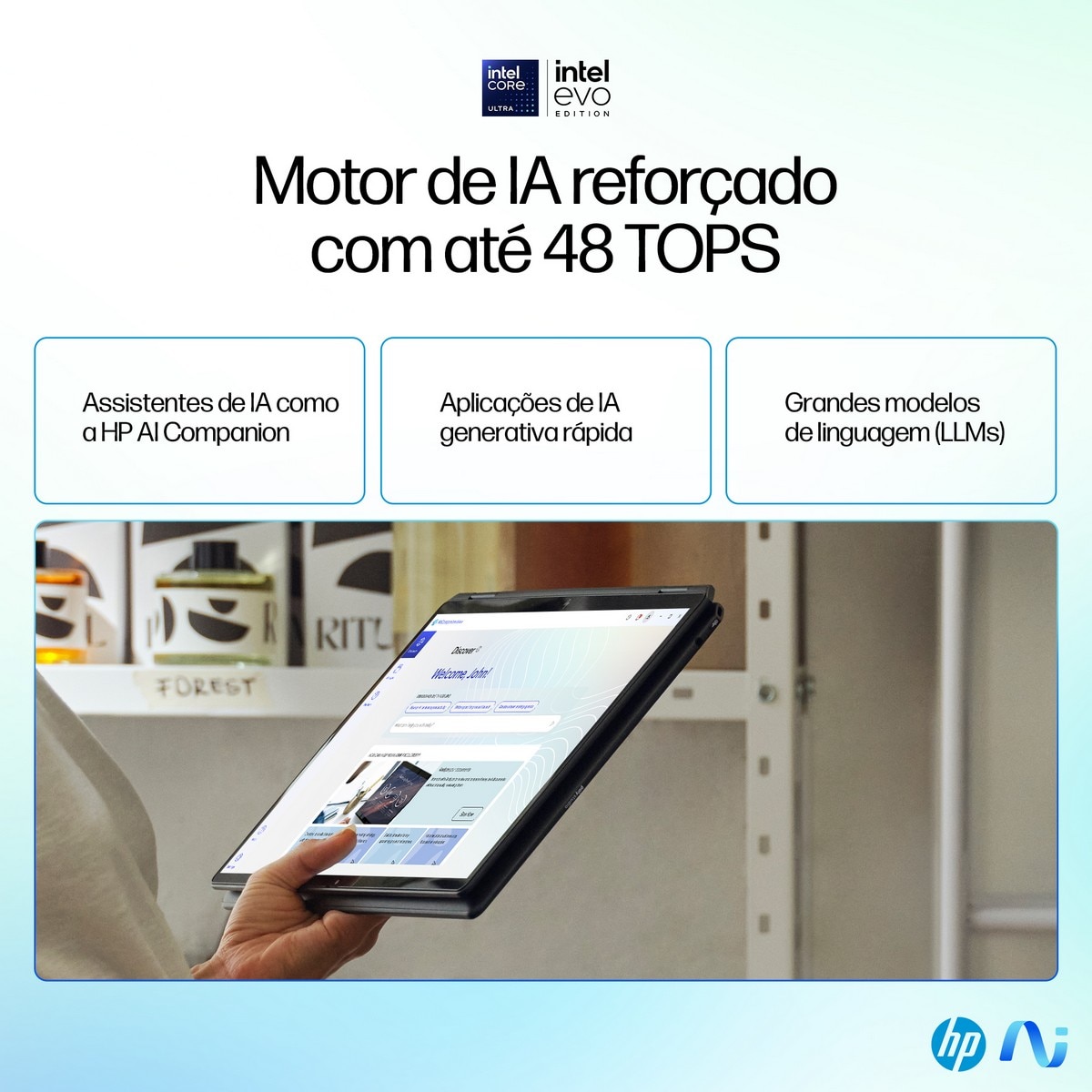Computador Portátil HP OmniBook Ultra Flip Laptop 14-fh0021np,14", Ecrã tátil, Intel Core Ultra 7, RAM,1TB SSD, 3K, Windows 11 Home - Cinzento Eclipse Gray-4