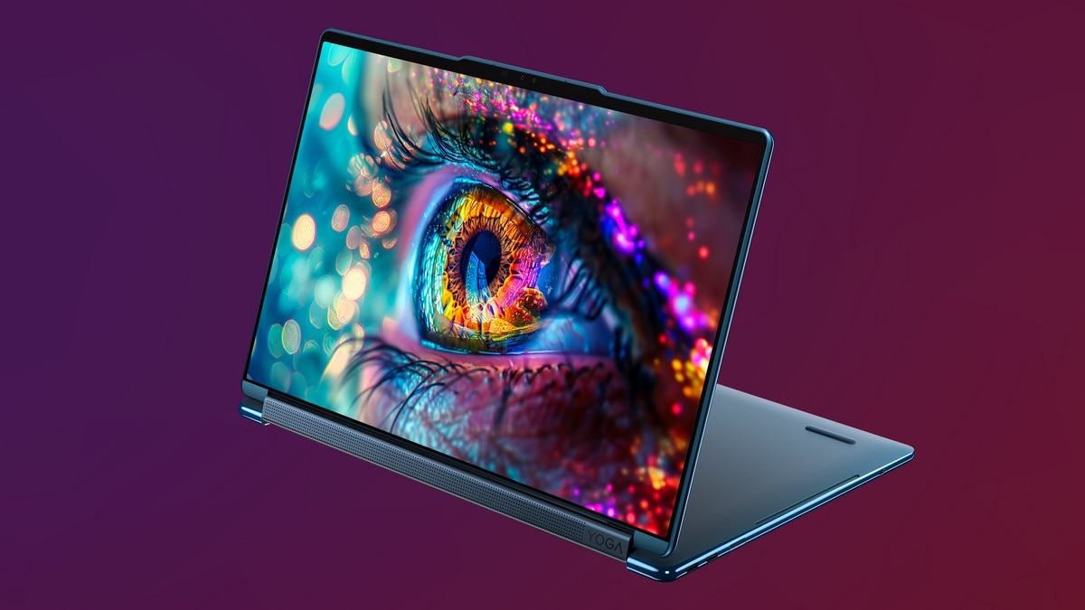 Computador Portátil Lenovo Yoga Book 9 14IAH10-058 2x 14" Touch Ultra 7 255H, RAM 32GB, SSD 1TB, Intel Graphics, W11 Home Azul + Teclado + Rato + Pen 18