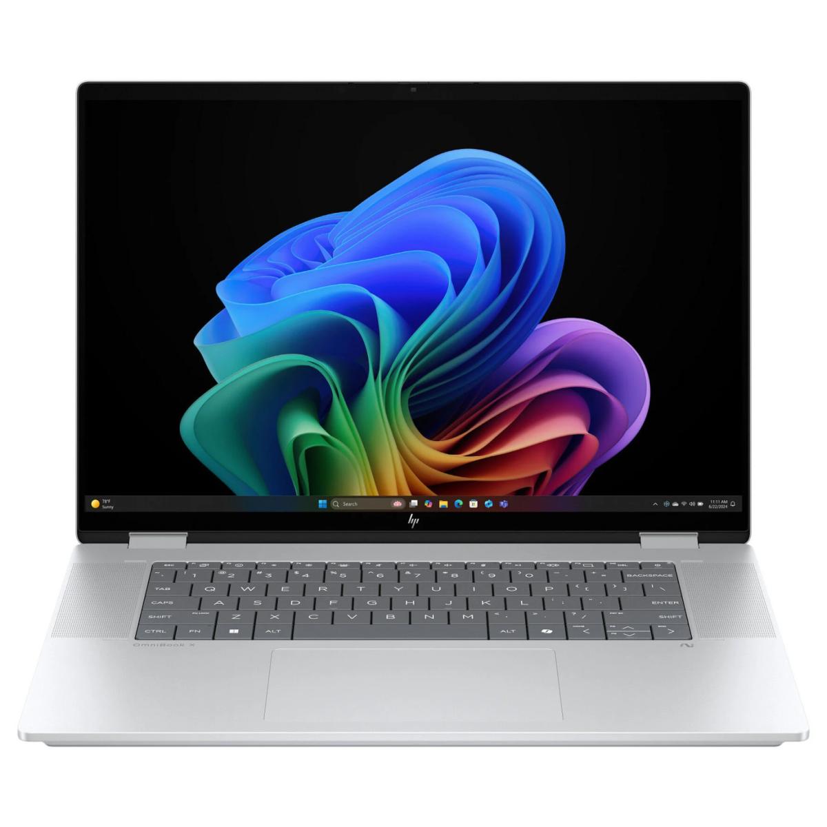 Computador Portátil HP OmniBook X FlipNGAI Flip 2-in-1 Laptop Next Gen AI 16-as0003np Copilot+ PC Intel Core Ultra 7 256V 40,6 cm (16") Ecrã Táctil 2K 16GB LPDDR5x-SDRAM 1TB SSD Wi-Fi7 (802.11be) W11H Silver-5