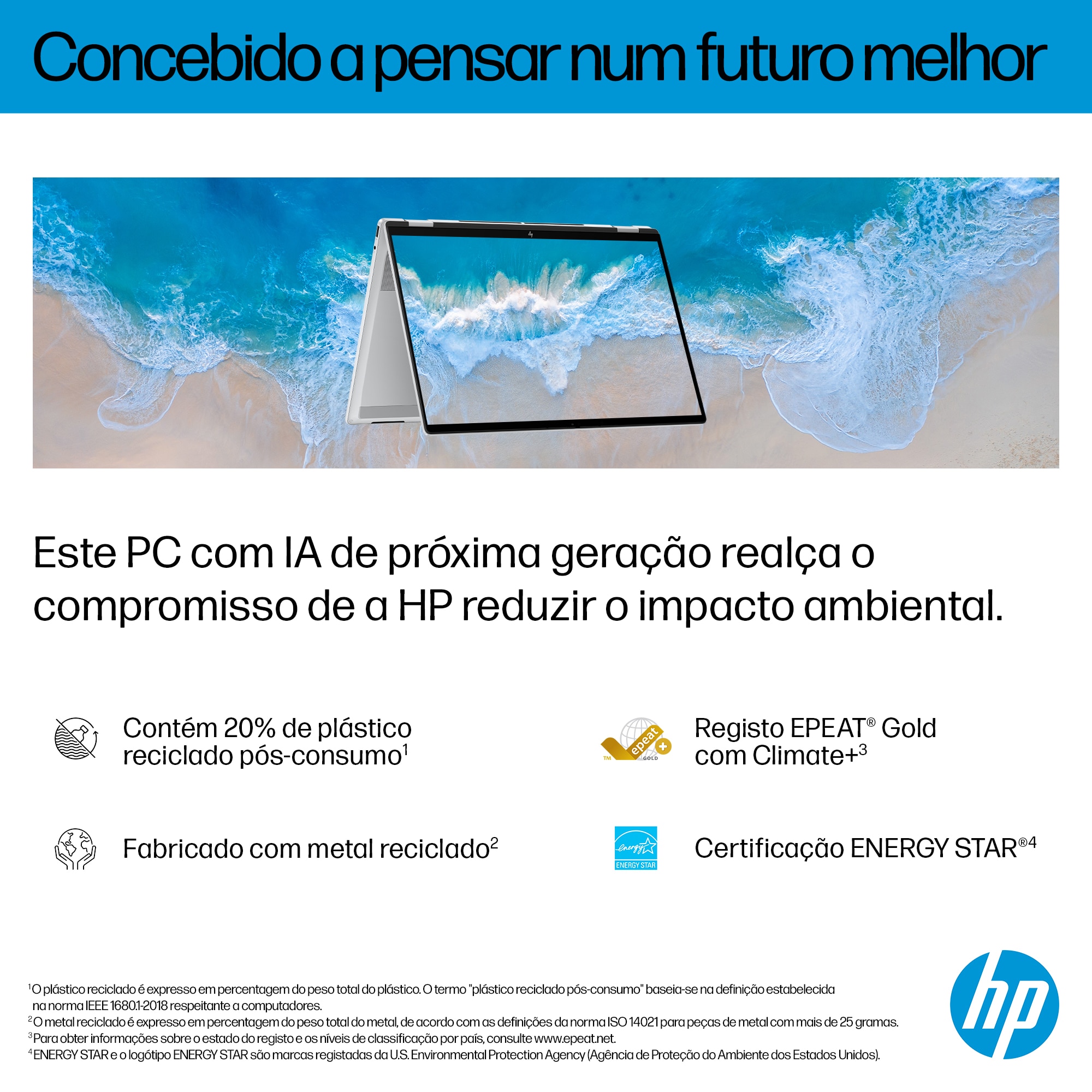 Computador Portátil HP OmniBook X FlipNGAI Flip 2-in-1 Laptop Next Gen AI 16-as0003np Copilot+ PC Intel Core Ultra 7 256V 40,6 cm (16") Ecrã Táctil 2K 16GB LPDDR5x-SDRAM 1TB SSD Wi-Fi7 (802.11be) W11H Silver-13
