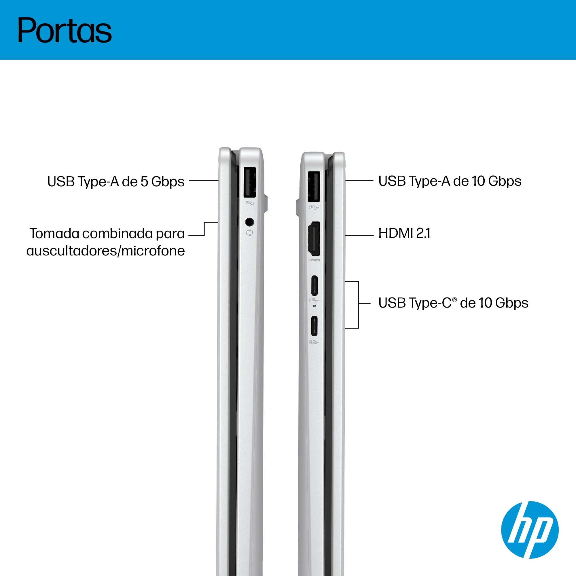 Computador Portátil HP OmniBook 5 Flip 14-fp0002np I5 13ª BJ8X4EA Prateado Glaciar-6