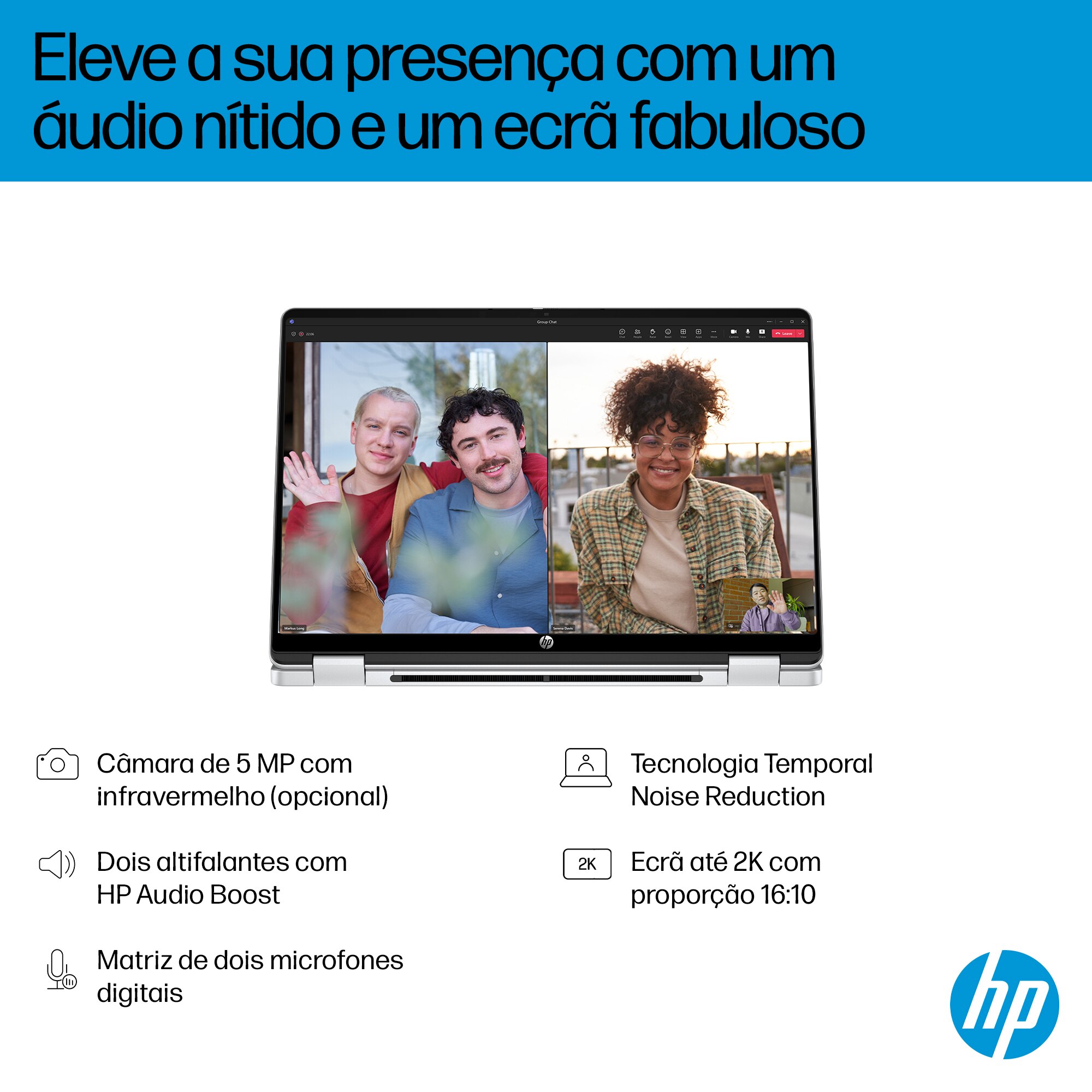 Computador Portátil HP OmniBook 5 Flip 14-fp0002np I5 13ª BJ8X4EA Prateado Glaciar-7