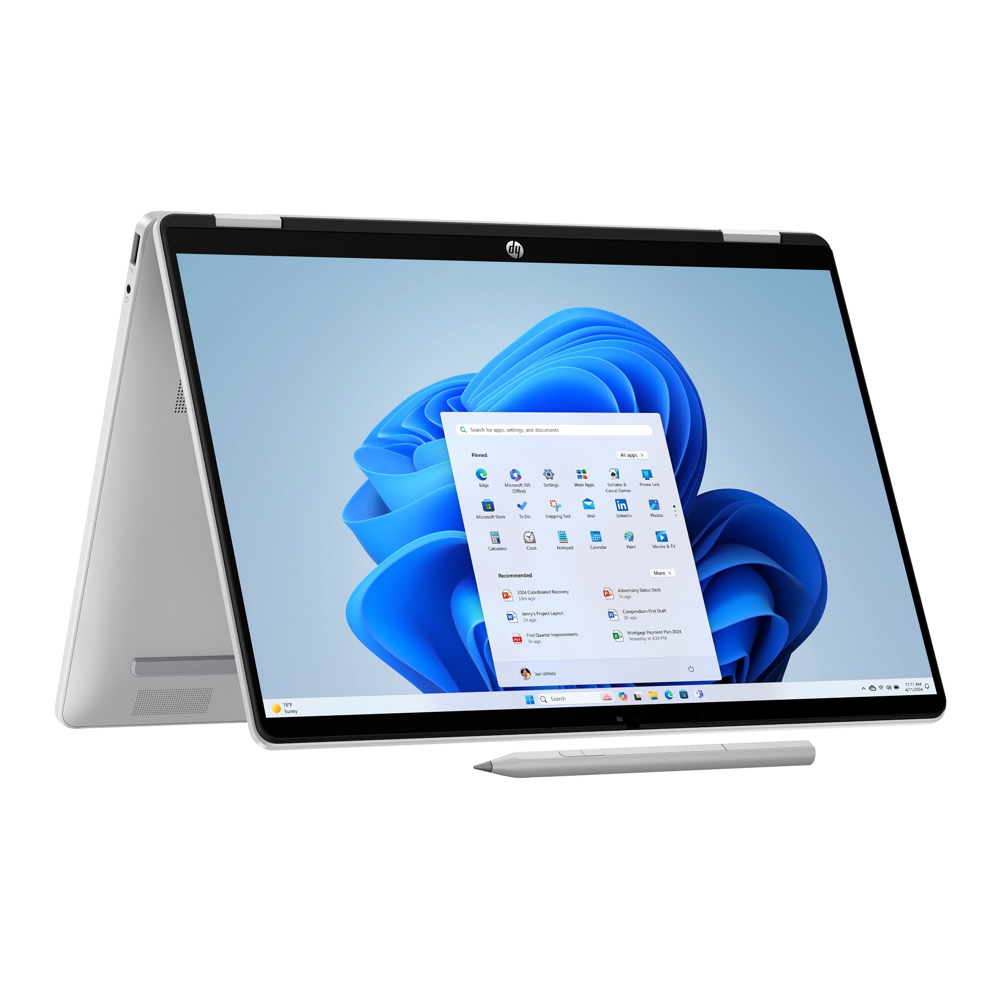 Imagem 0 de Computador Portátil HP 2 em 1 Omnibook 5 FLIP 14-fp0034np, Core 5-120U (10C), 16GB RAM + 1TB