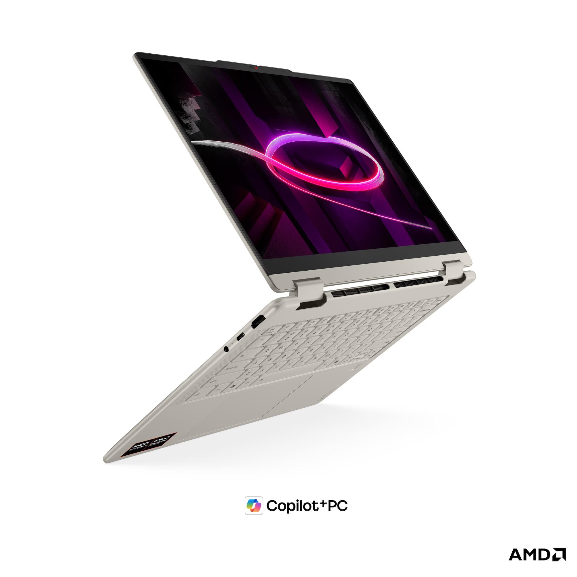 Computador Portátil Lenovo Yoga 7a (Gen 11) Copilot AI 14AGP11-176 14" Seashell + Yoga Pen Gen 2 Seashell-6