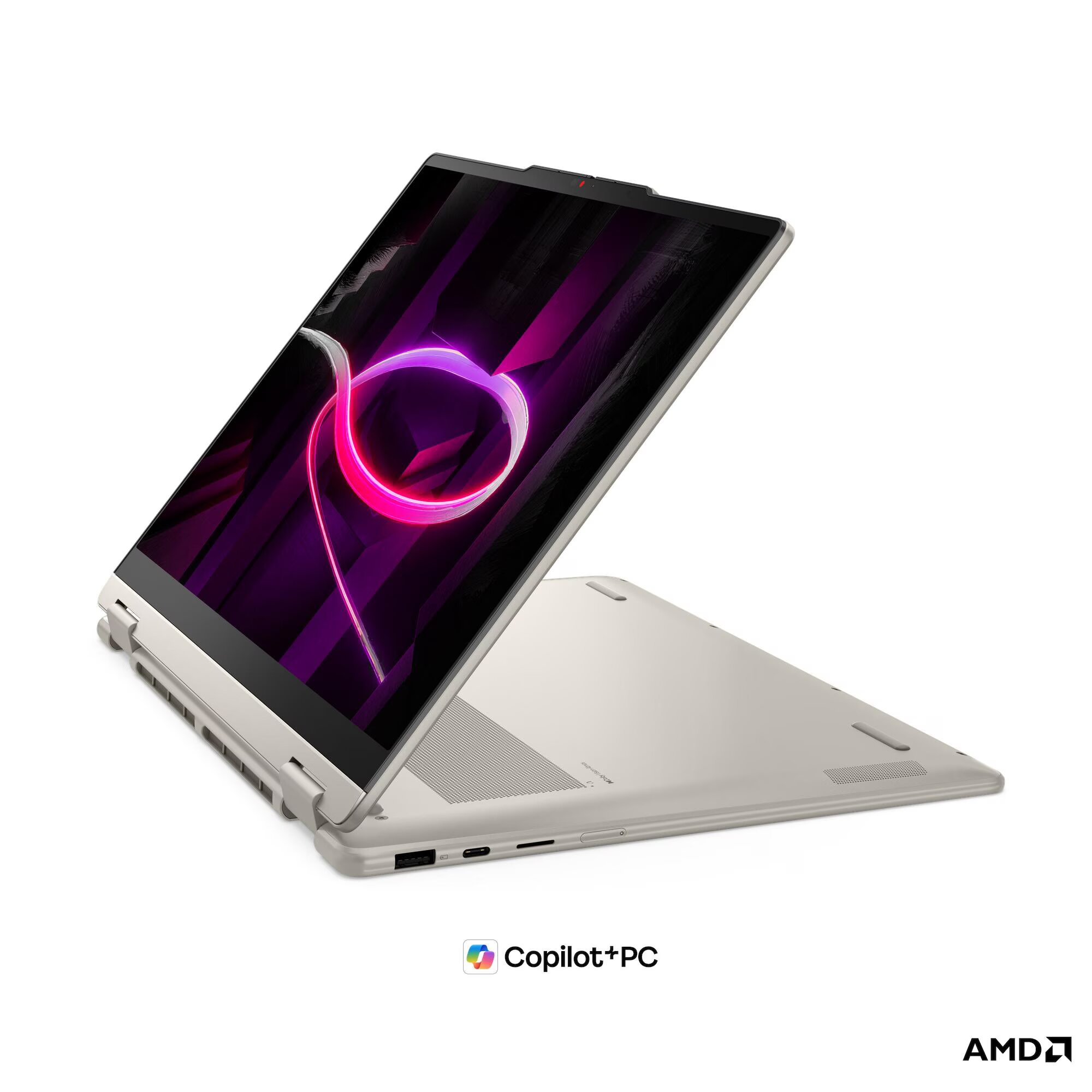 Computador Portátil Lenovo Yoga 7a (Gen 11) Copilot AI 14AGP11-176 14" Seashell + Yoga Pen Gen 2 Seashell-9