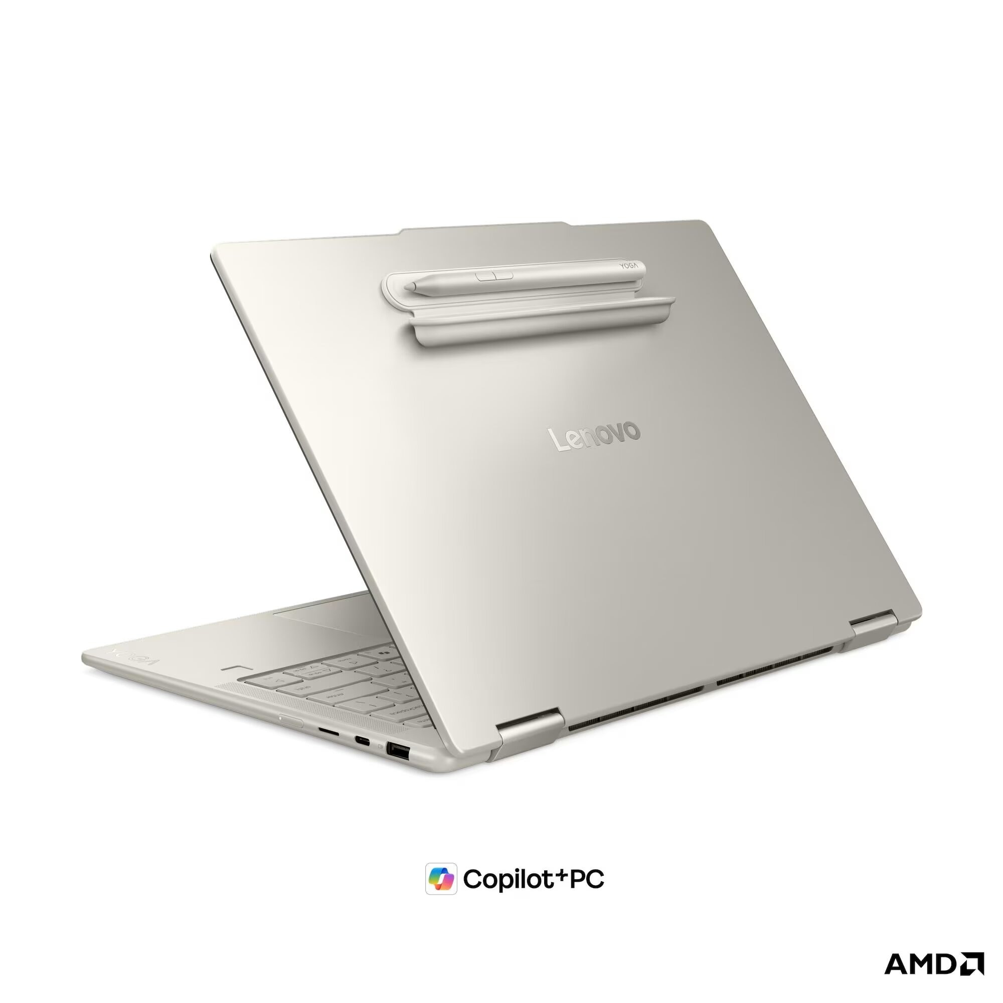 Computador Portátil Lenovo Yoga 7a (Gen 11) Copilot AI 14AGP11-176 14" Seashell + Yoga Pen Gen 2 Seashell-14