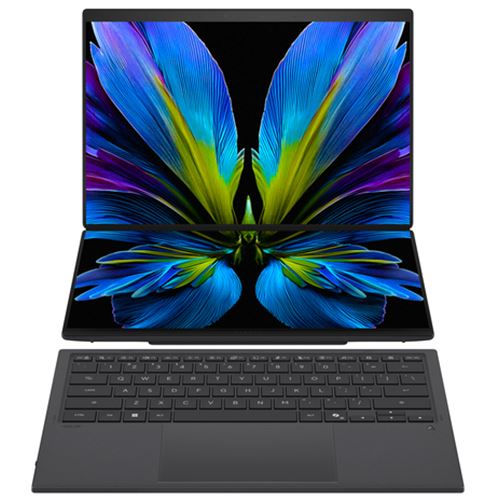 Imagem 0 de Computador Portátil Asus Zenbook Duo UX8407AA-U93AOHDCB1 OLED, 14", Intel® Core™ Ultra 9 386H, 32GB ,1TB SSD + Sleeve + Pen