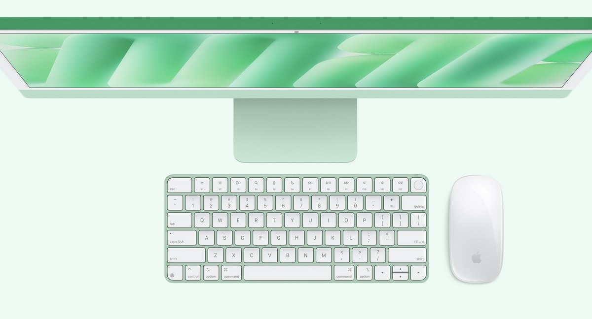 Apple iMac 24" Retina 4.5K, M4 8 Core CPU, 8 Core GPU, 16GB, 256GB SSD Green-4