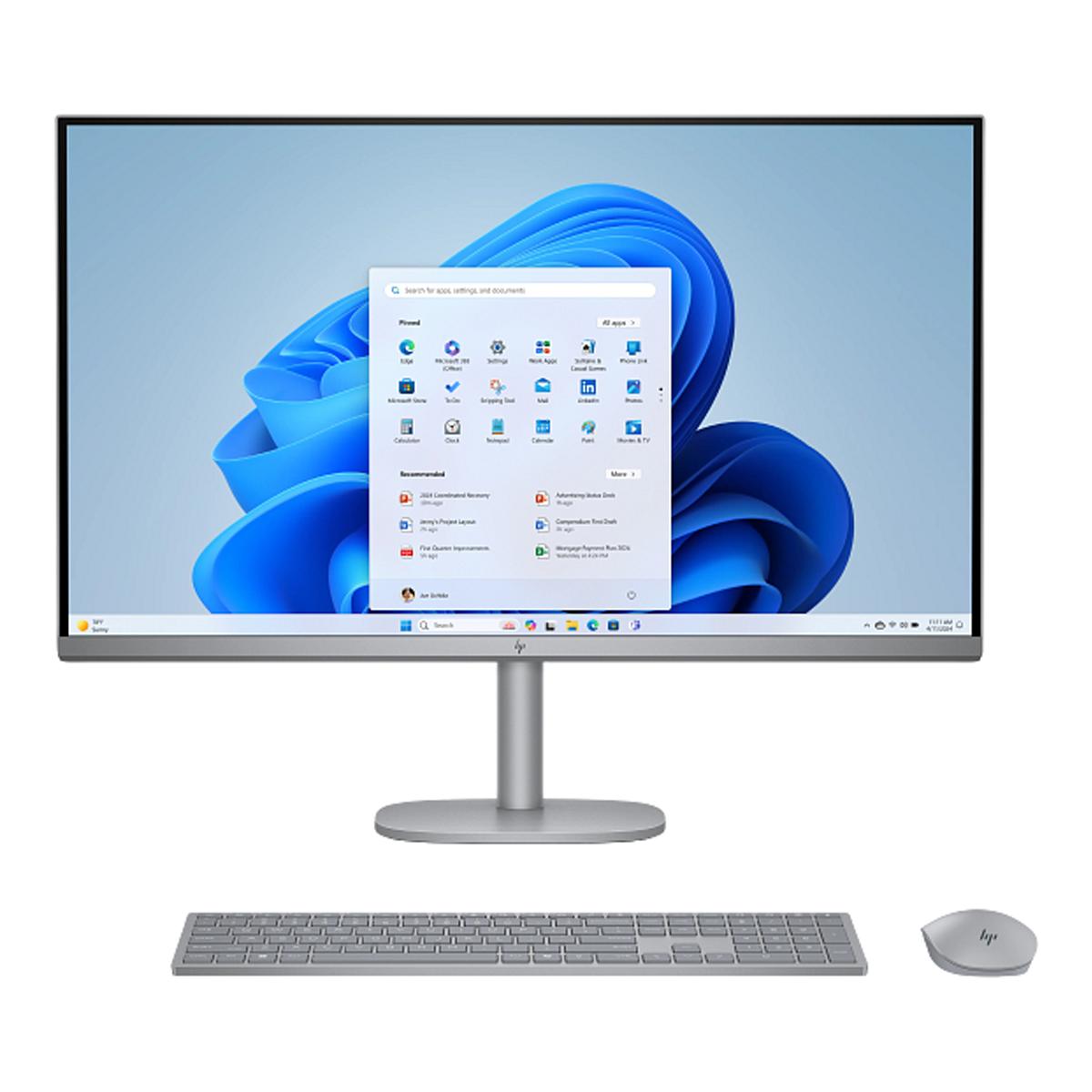 Imagem 0 de Computador All-in-One HP OmniStudio X 32-c0000np (AV6B2EA) Intel® Core™ Ultra 7 155H, Windows 11 Home, 1TB SSD, 32 GB DDR5 - Prata Meteoro