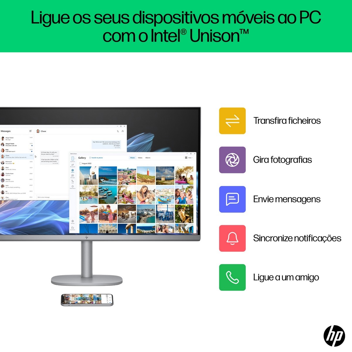 Computador All-in-One HP OmniStudio X 32-c0000np (AV6B2EA) Intel® Core™ Ultra 7 155H, Windows 11 Home, 1TB SSD, 32 GB DDR5 - Prata Meteoro Prata-9