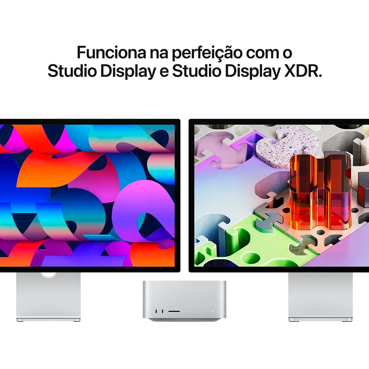 Apple Mac Studio M5 Max CPU 18-core, GPU 32?core Prata-5