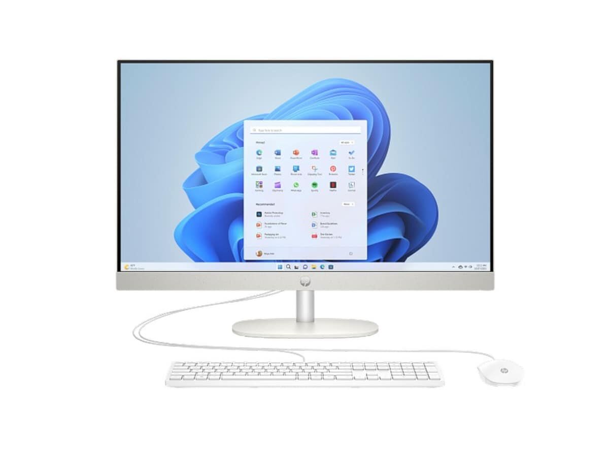 Imagem 0 de Computador AIO HP All-in-One 27-cr0030np PC R7 7ª (C92XDEA), Windows 11 Home, AMD Ryzen? 7 7730U, 16 GB DDR4