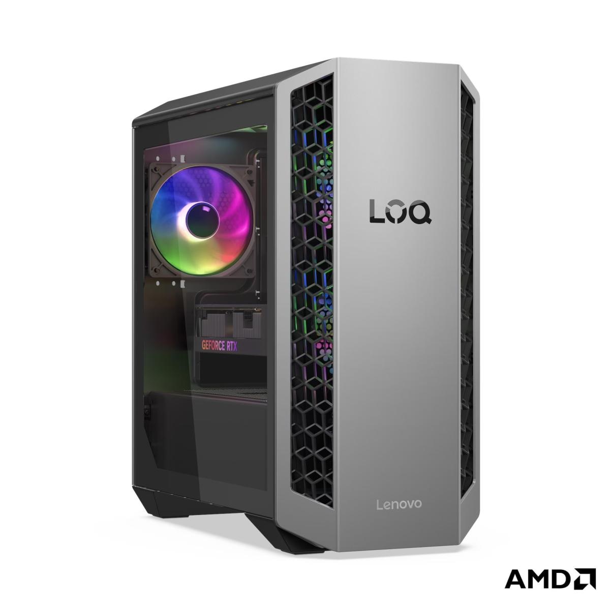 Computador Desktop Gaming Lenovo LOQ Tower 26ADR10-674 R7 8ª Preto-2