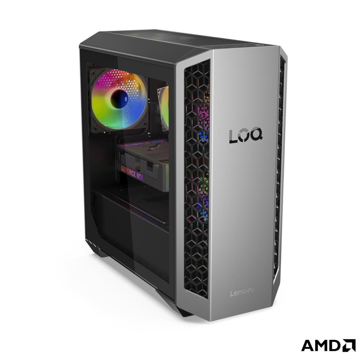 Computador Desktop Gaming Lenovo LOQ Tower 26ADR10-878 R7 8ª Preto-6