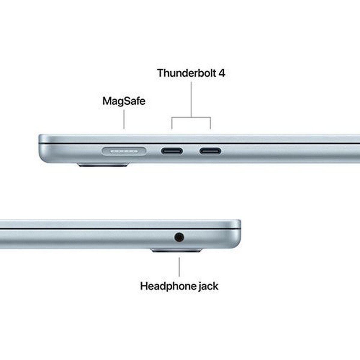 MacBook Air 15'' (2025), M4, CPU 10-core, RAM 16GB, 512GB SSD, GPU 10-core - Sky Blue 7