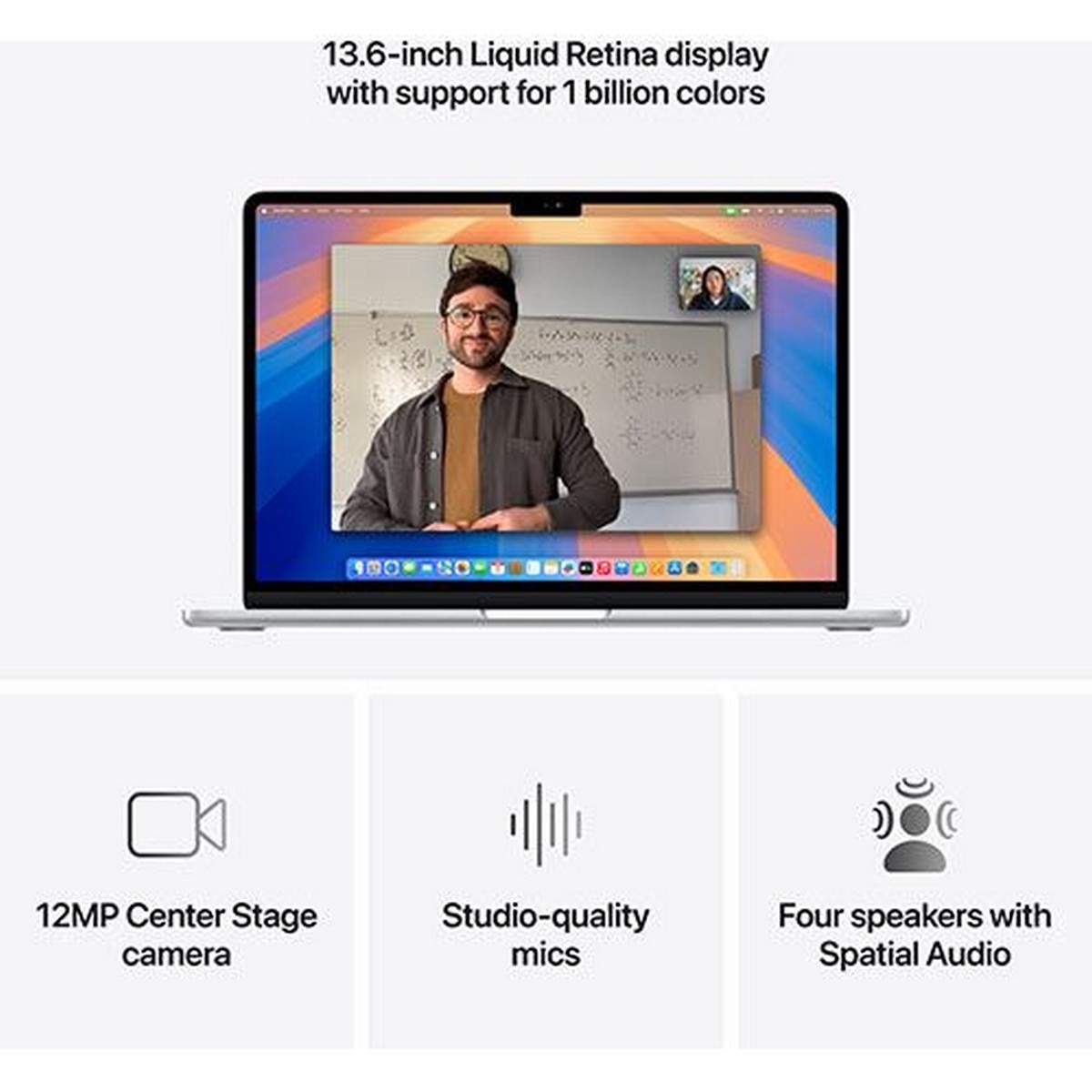 MacBook Air 13'' (2025), M4, CPU 10-core, RAM 16GB, 512GB SSD, GPU 10-core - Silver 5