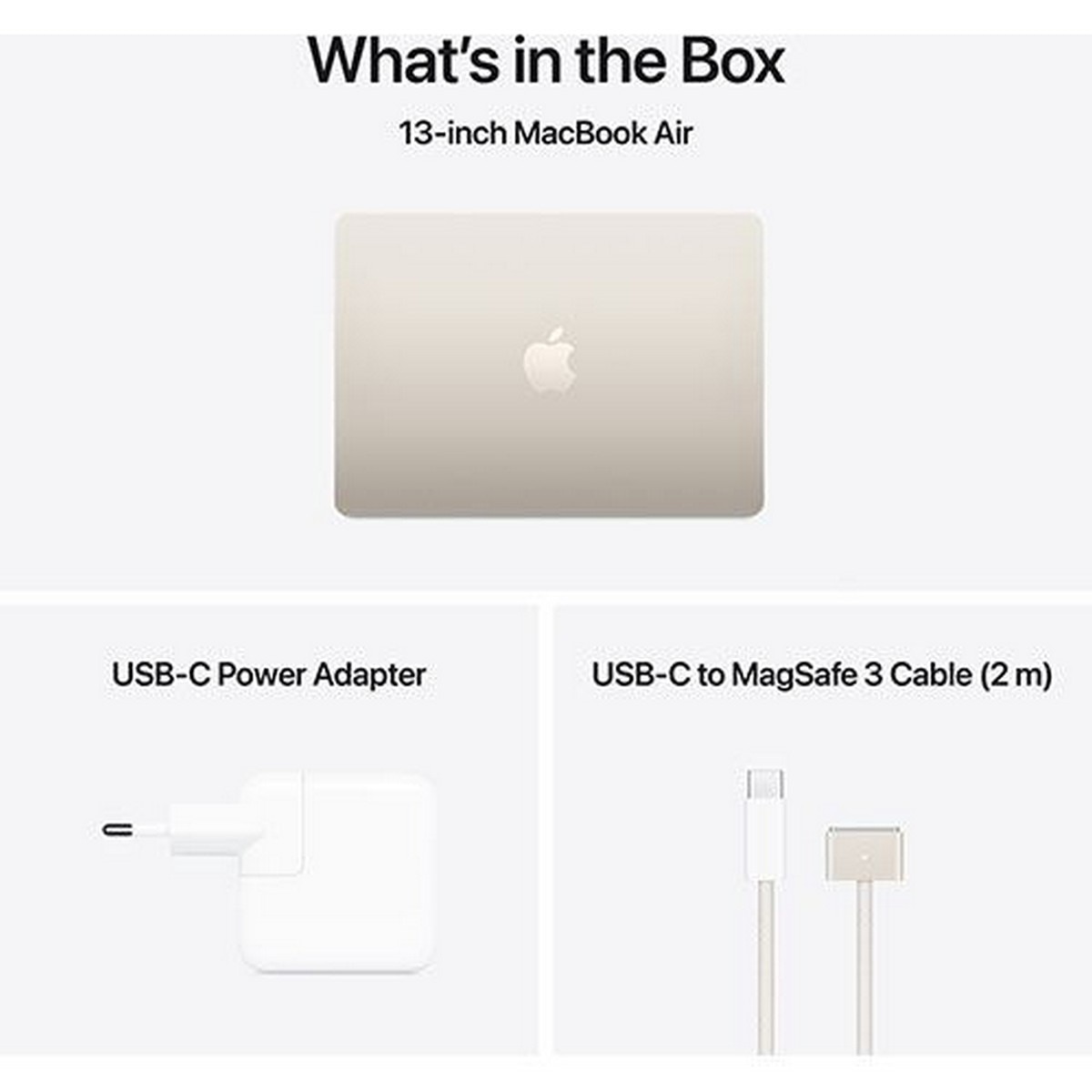 MacBook Air 13'' (2025), M4, CPU 10-core, RAM 16GB, 512GB SSD, GPU 10-core - Starlight 11