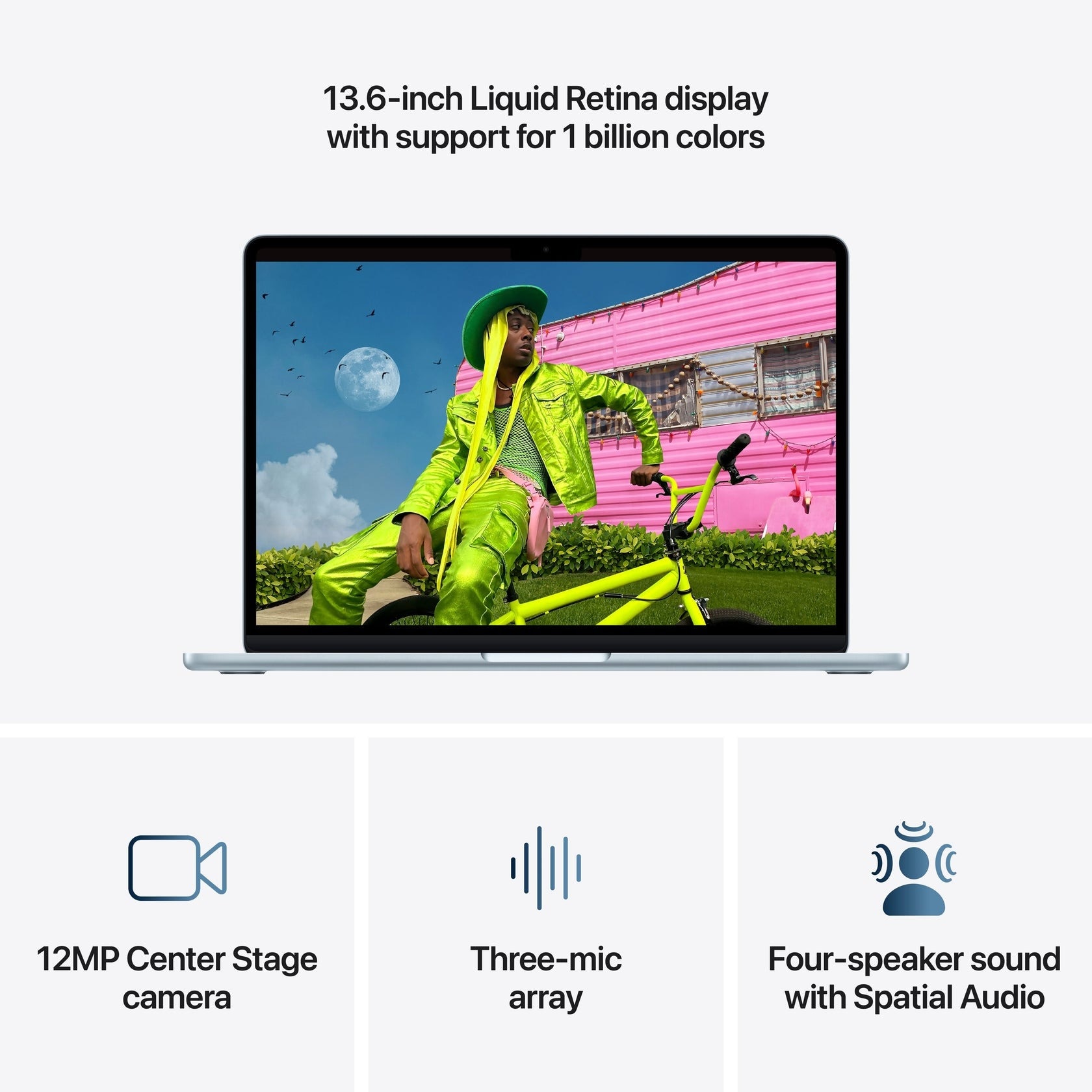 Apple MacBook Air 13 (2026) M5, 16GB, 512GB SSD, 13", MacOS Sky Blue-6