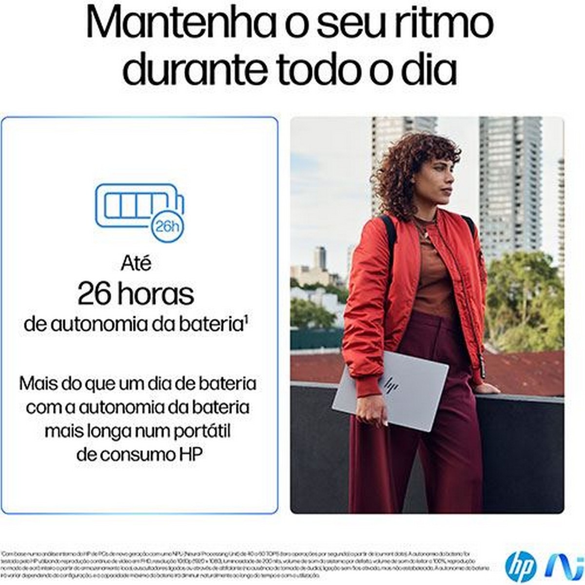 Computador Portátil HP 14" OmniBook X 14-fe0002np, Snapdragon X Elite X1E-78-100, RAM 32GB, 1TB SSD, Windows 11 Home 11