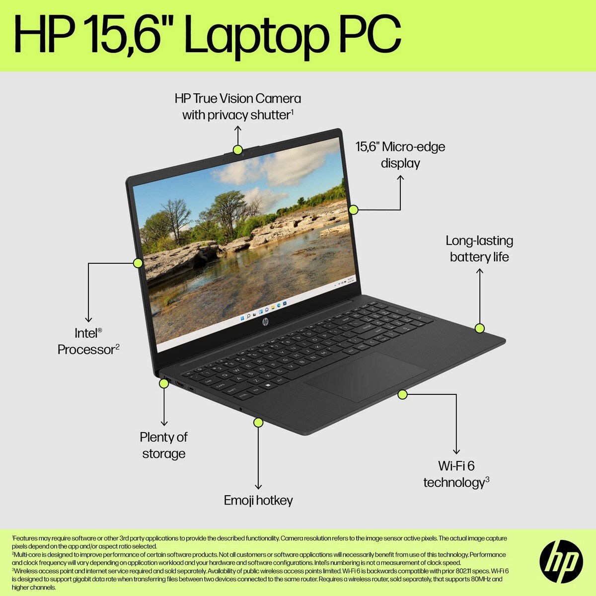 Computador Portátil HP Laptop 15-fd0079np (BC5F3EA), 15,6" FHD, Intel Core i7-1355U, Intel Iris Xe, RAM 16GB, 1TB, Microsoft Classic - Chalkboard Gray Charcoal Grey-4