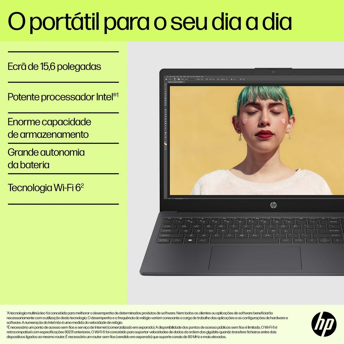 Computador Portátil HP Laptop 15-fd0079np (BC5F3EA), 15,6" FHD, Intel Core i7-1355U, Intel Iris Xe, RAM 16GB, 1TB, Microsoft Classic - Chalkboard Gray Charcoal Grey-9