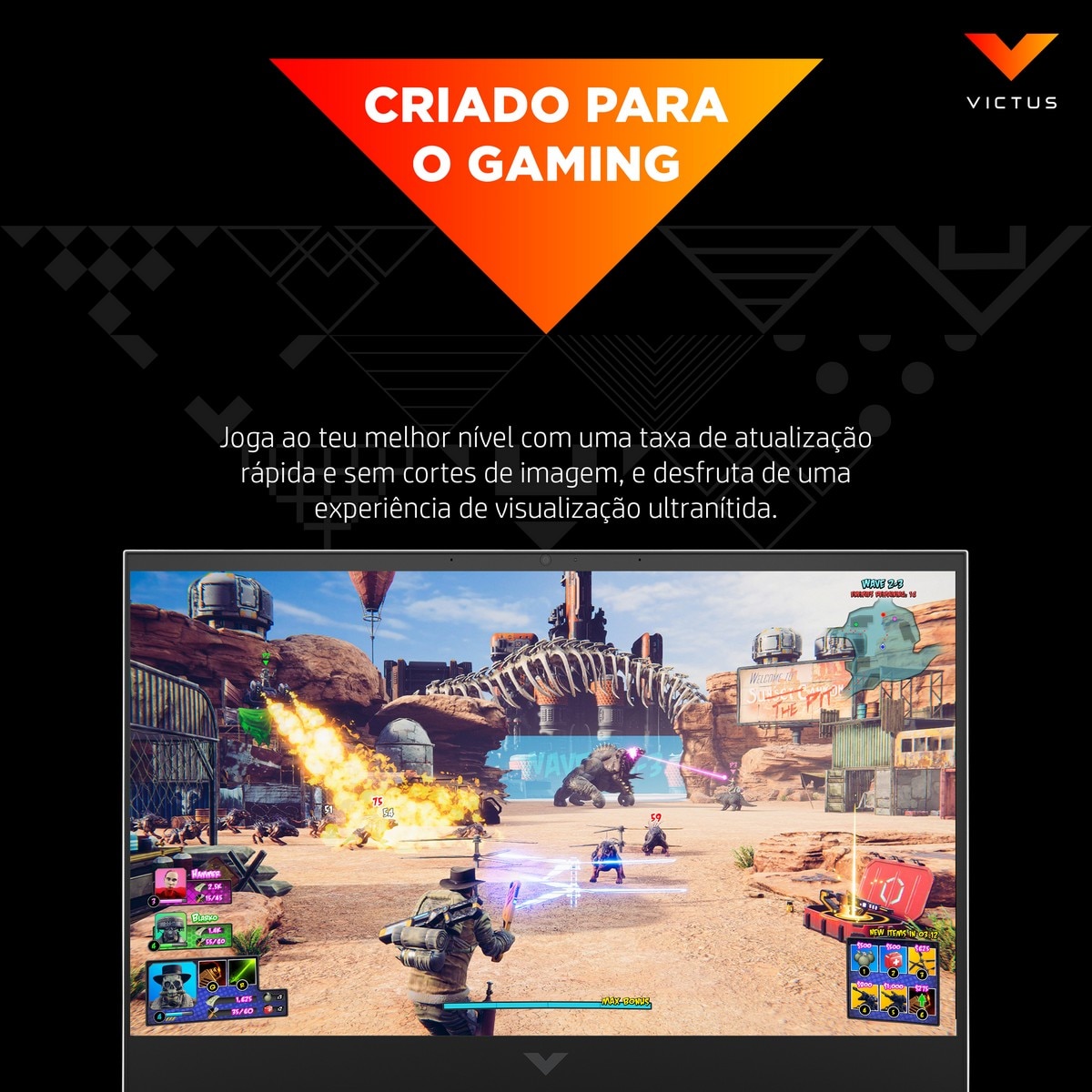Computador Portátil HP Victus Gaming Laptop 15-fb3029np - Preto Cromado 5