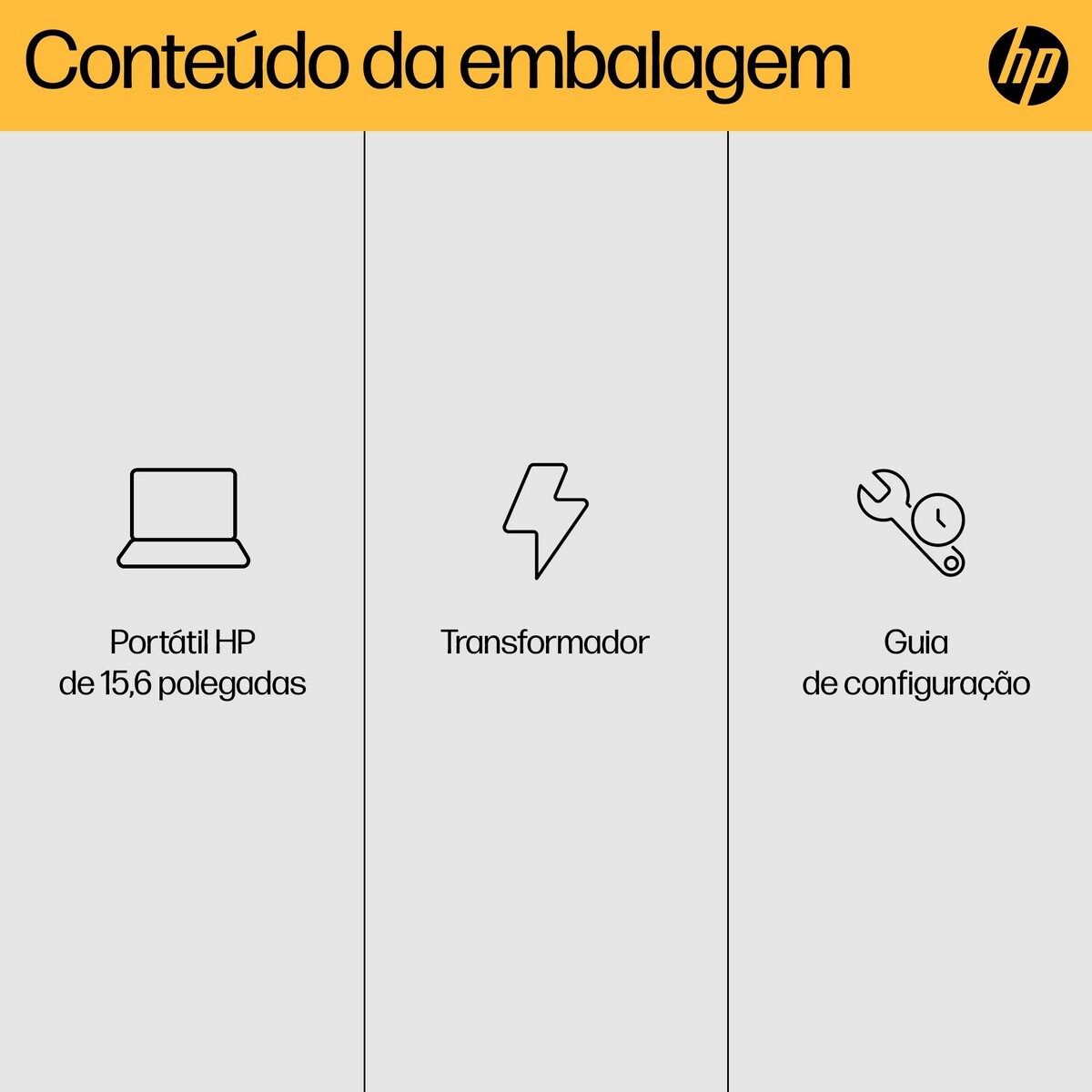 Computador Portátil HP Laptop 15-fc0094np, Windows 11 Home, 15.6", AMD Ryzen™ 5, 16GB RAM, 512GB SSD, FHD - Prateado Natural 9