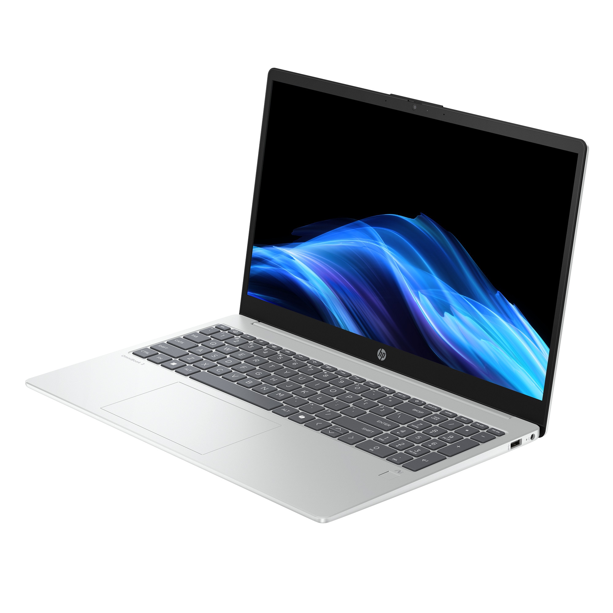 Computador Portátil HP OmniBook 3 Laptop Next Gen AI 15-fn0008np Copilot+ PC AMD Ryzen AI 5 330 Computador portátil 39,6 cm (15.6") Full HD 16 GB DDR5-SDRAM 1 TB SSD Wi-Fi 6 (802.11ax) Windows 11 Home Prateado Glaciar-4
