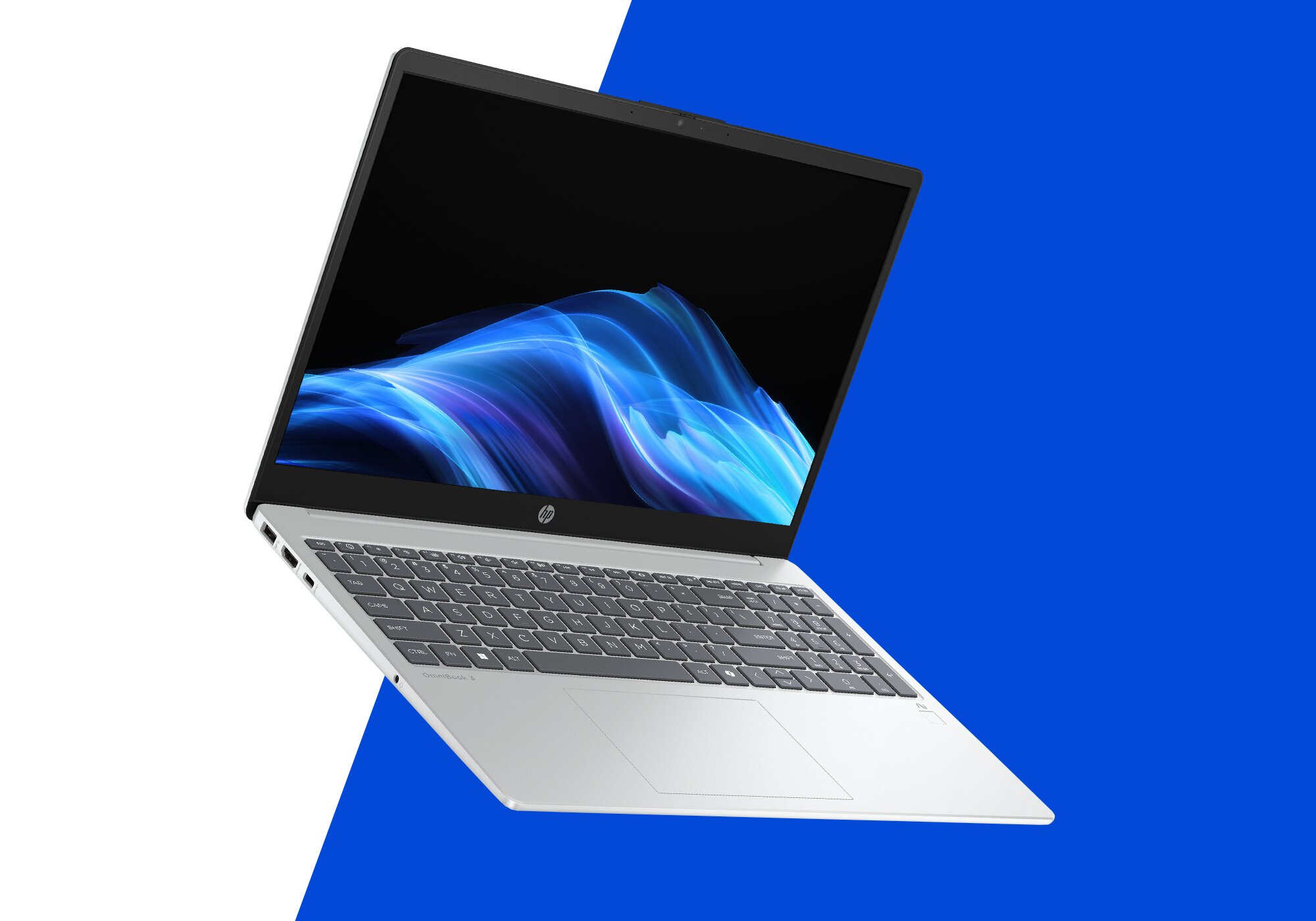 Computador Portátil HP OmniBook 3 Laptop Next Gen AI 15-fn0008np Copilot+ PC AMD Ryzen AI 5 330 Computador portátil 39,6 cm (15.6") Full HD 16 GB DDR5-SDRAM 1 TB SSD Wi-Fi 6 (802.11ax) Windows 11 Home Prateado Glaciar-7