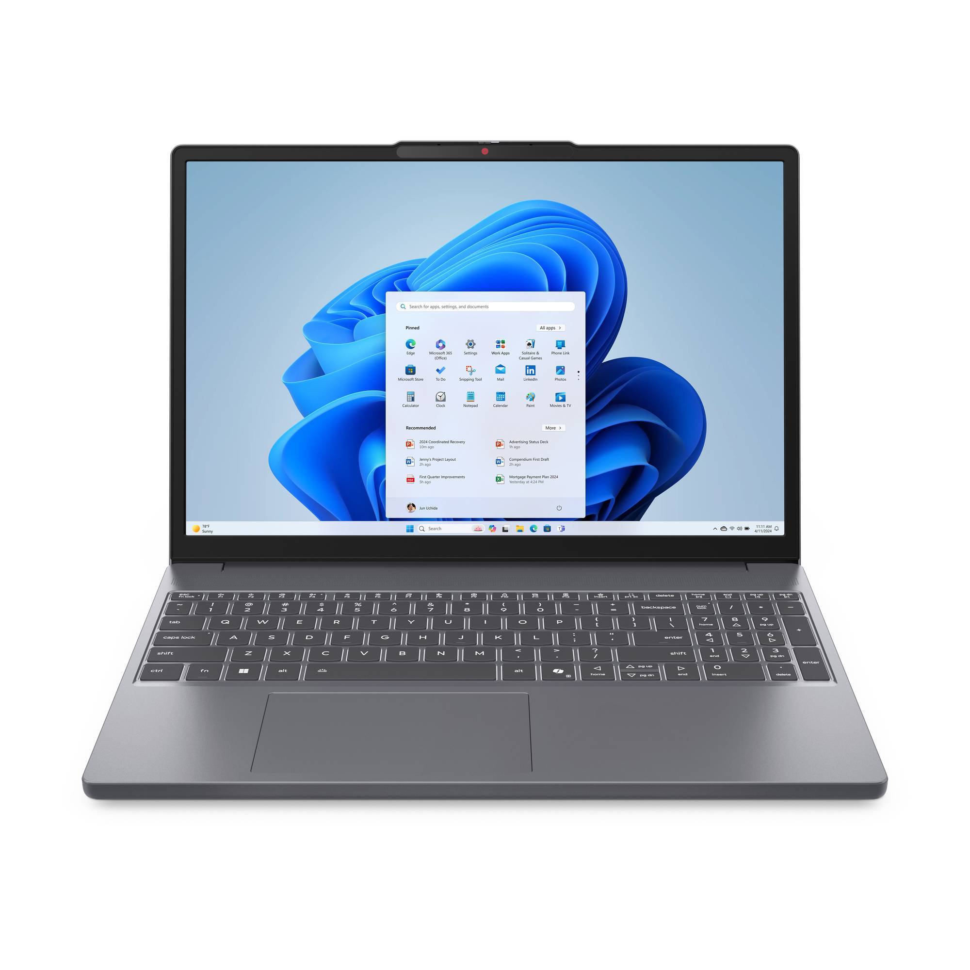 Imagem 0 de Computador Portátil Lenovo IdeaPad Slim 3 Gen 10 15ARP10-865 15.3" - Luna Grey