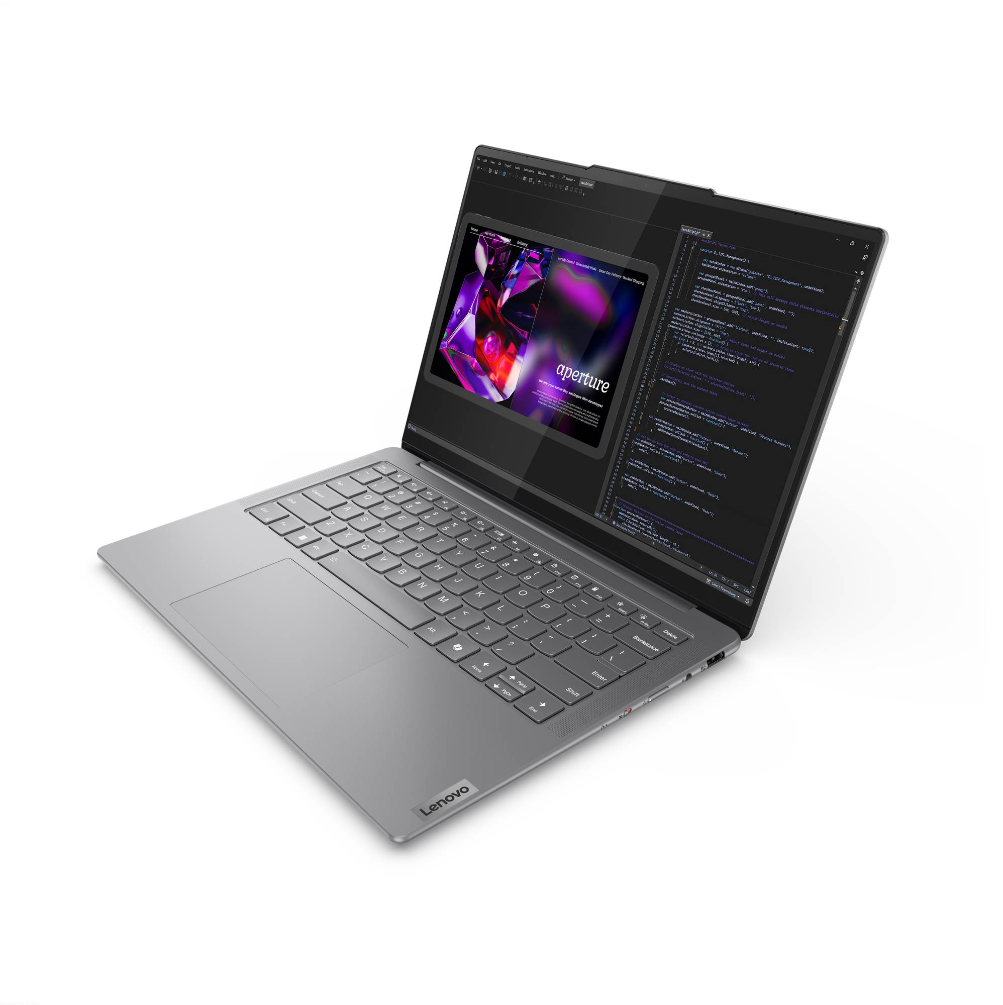 Computador Portátil Lenovo Yoga Slim 7i Gen 9 14IMH9-744 14" - Luna Grey Cinzento-7
